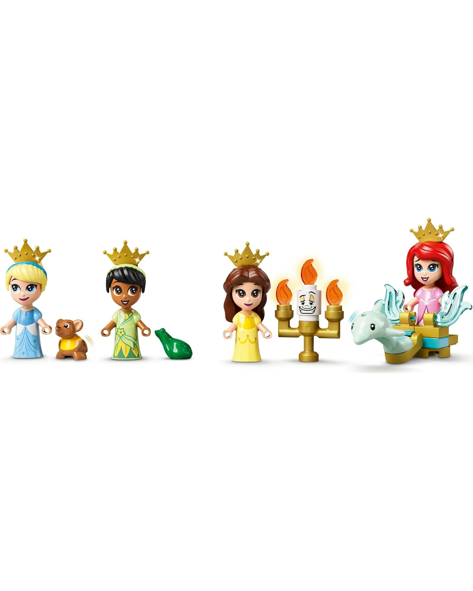 3 LEGO Disney 43193 Ariel, Belle, Cinderella and Tiana's Storybook Adventures, 3 of 5