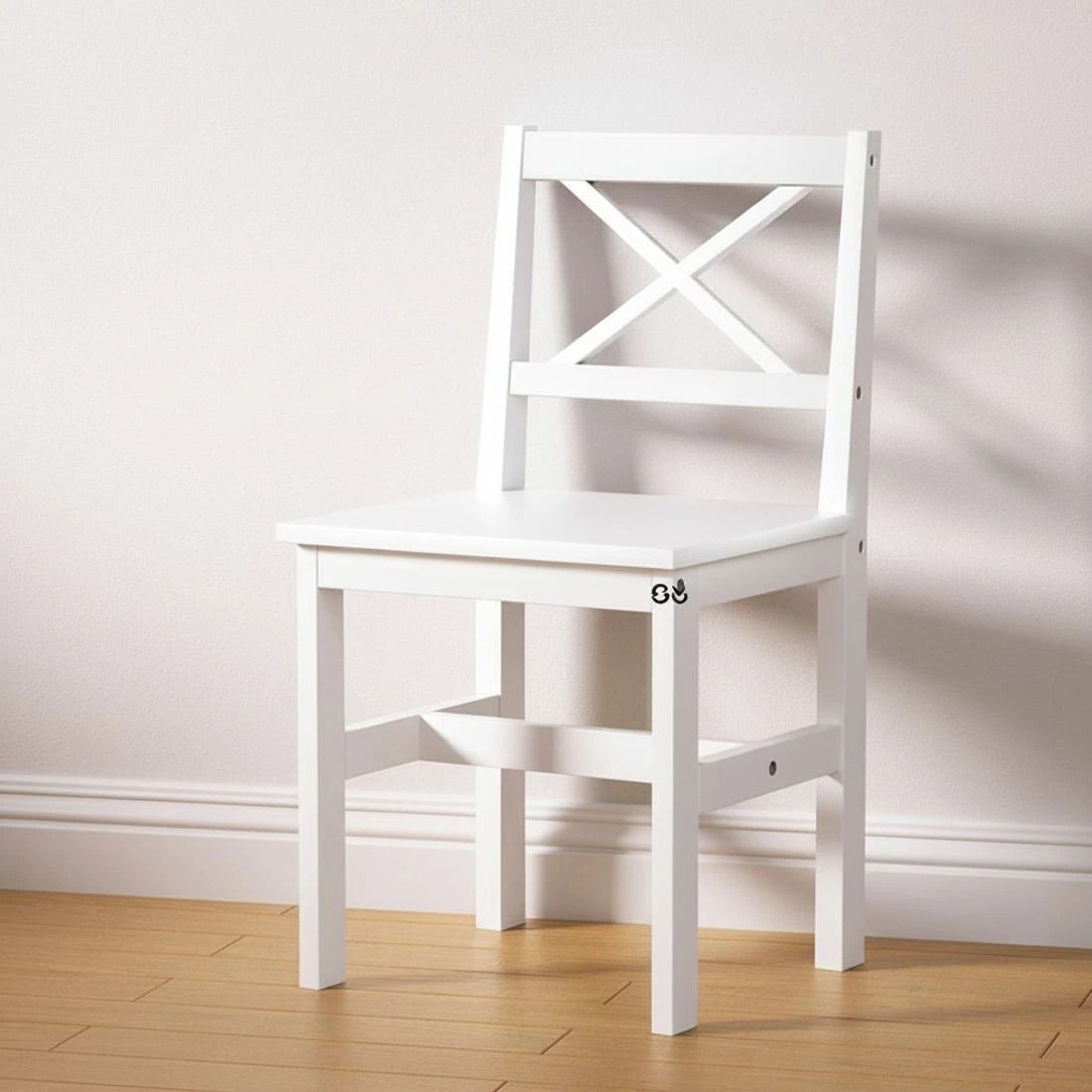 5 Artiss Dining Chairs and Table Dining Set 4 Seater - White, 5 of 5