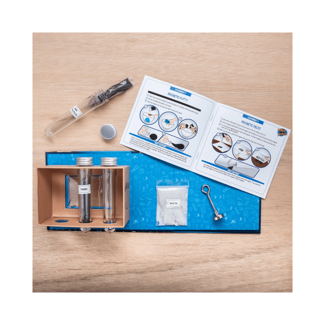 3 Heebie Jeebies Ferrofluid Lab Magnetic Chemistry Science Kit, 3 of 7