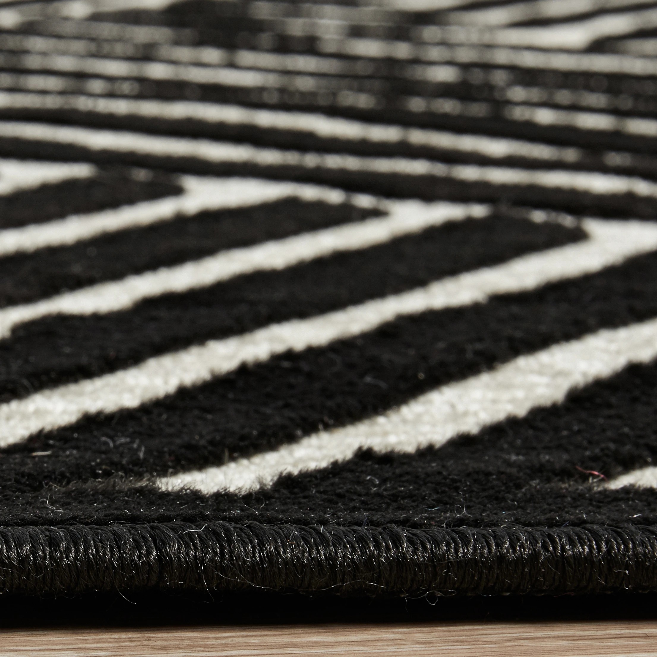 7 Common Ground Rugs Citadel Cindy 290x200 cm Rug - Black, 7 of 8