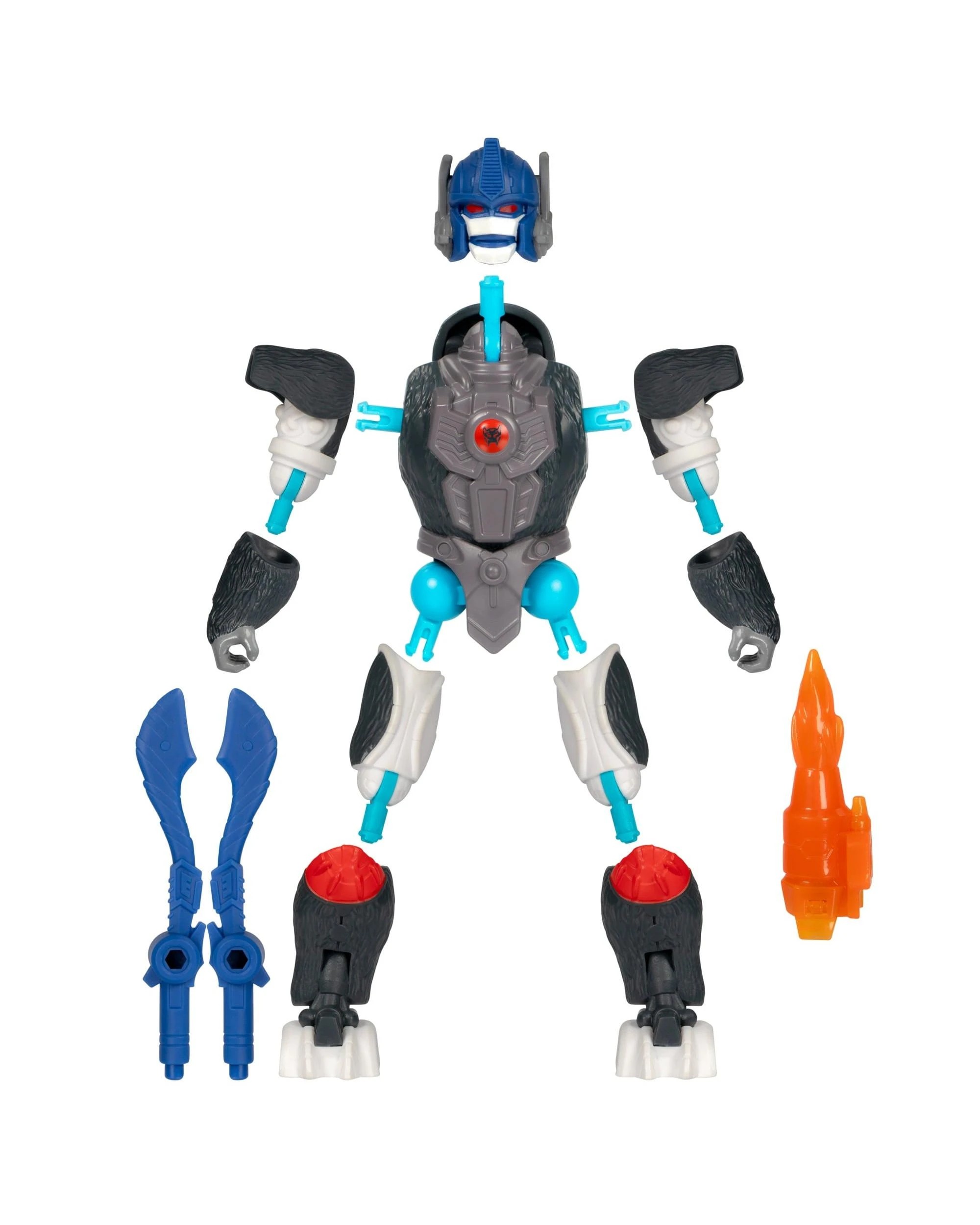 2 MixMashers Transformers Optimus Primal Action Figure, 2 of 4