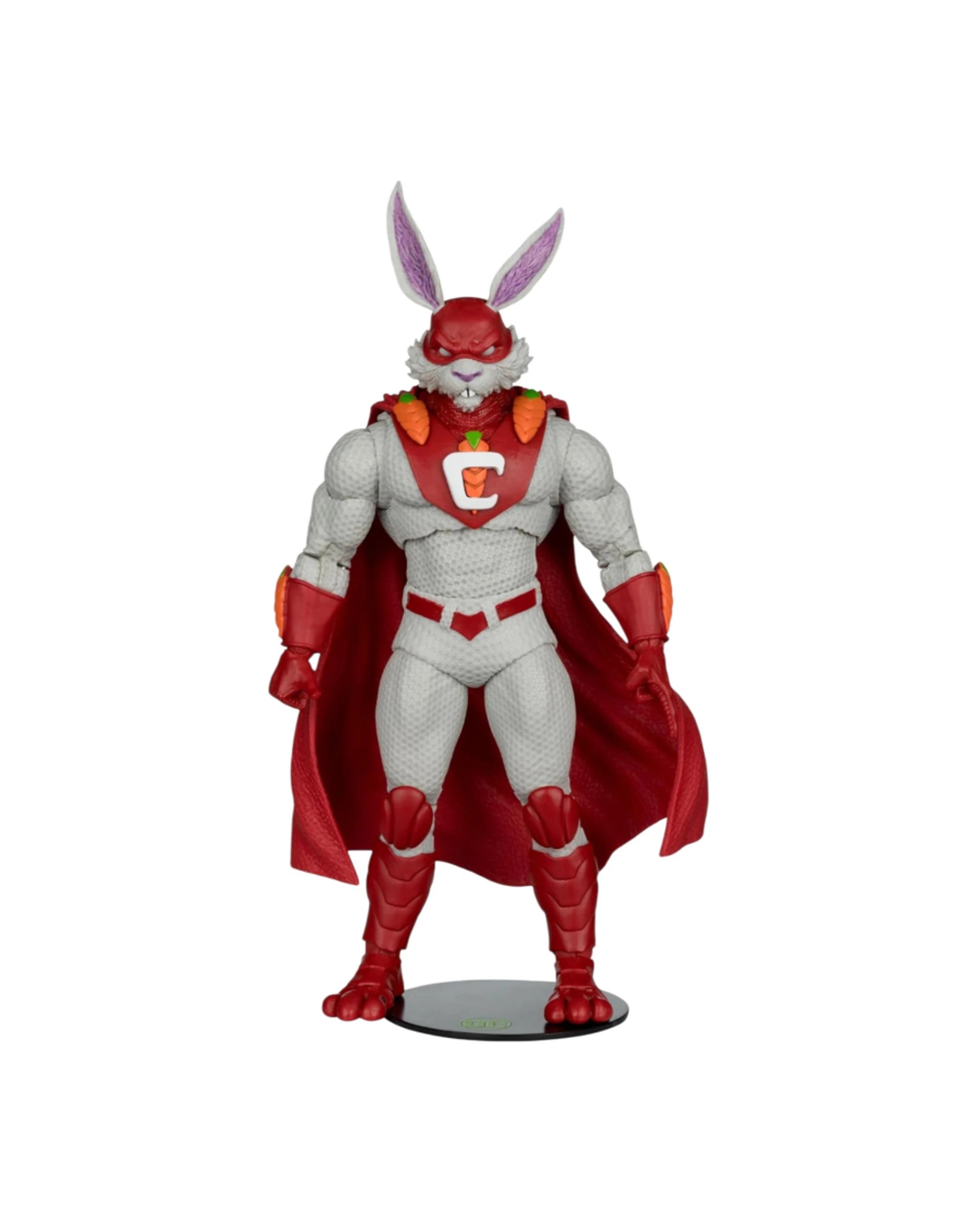 1 DC Multiverse Justice League Captain Carrot Glow in the Dark 7 Inch Figure, 1 of 9