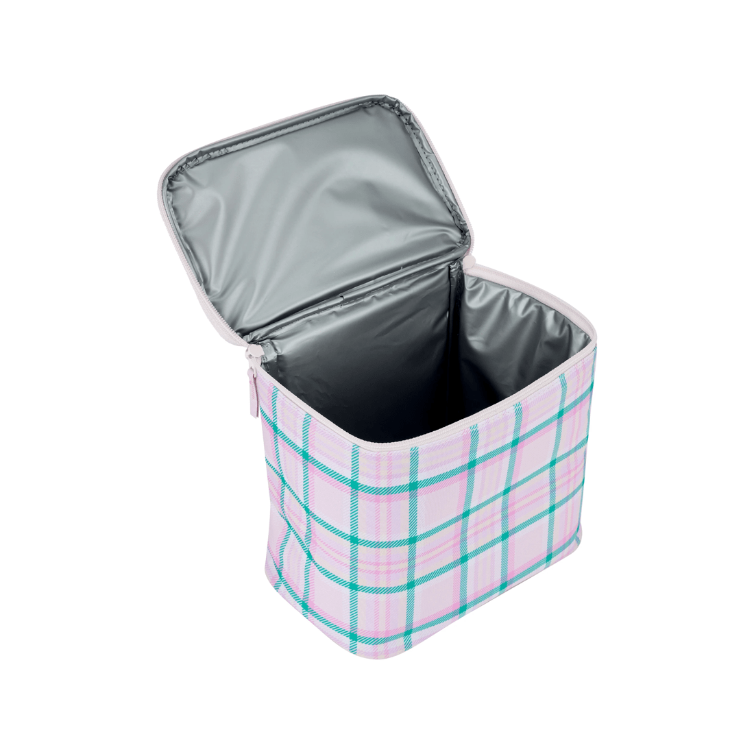 2 Pink Check Insulated Top Loader, 2 of 3