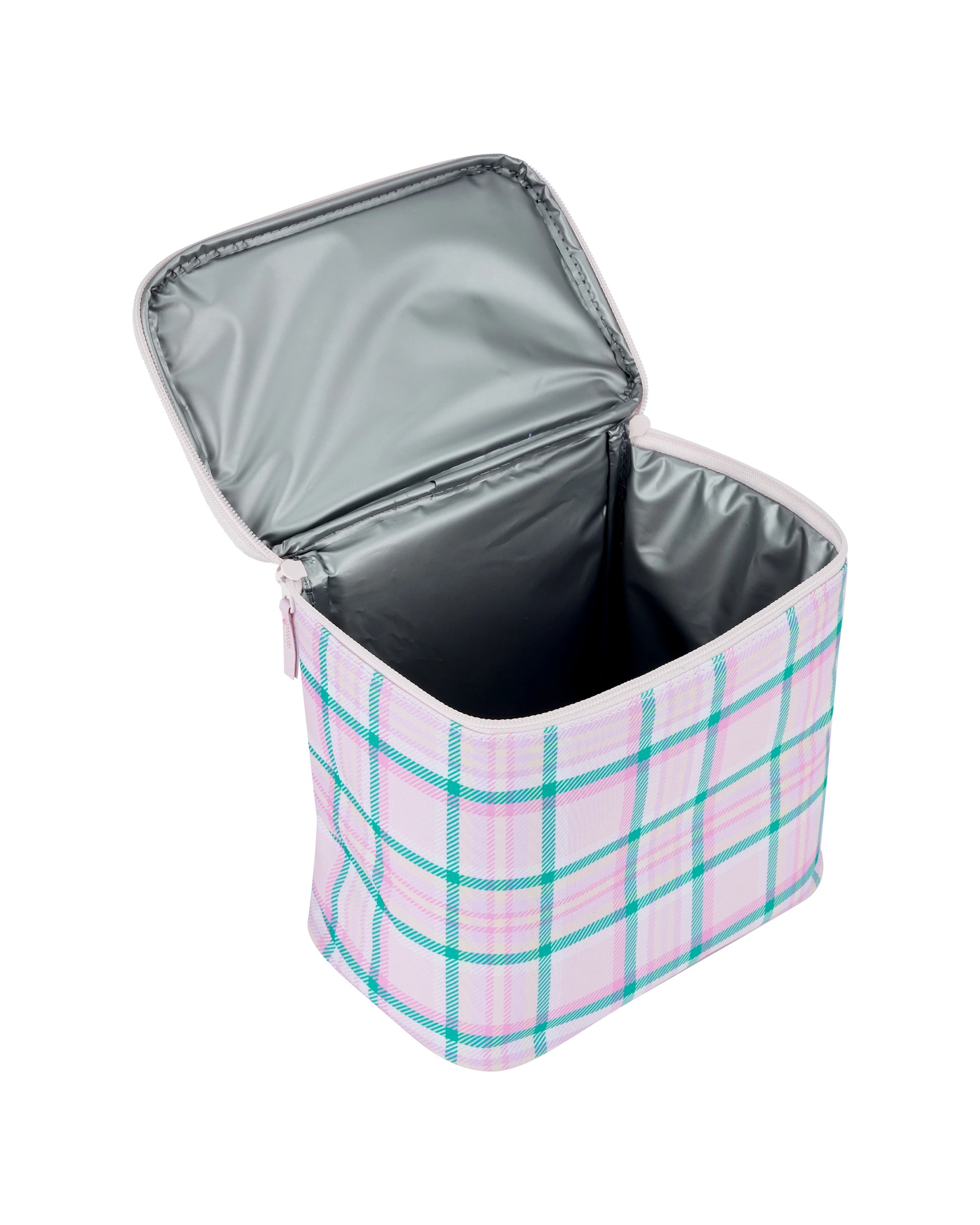 2 Pink Check Insulated Top Loader, 2 of 3