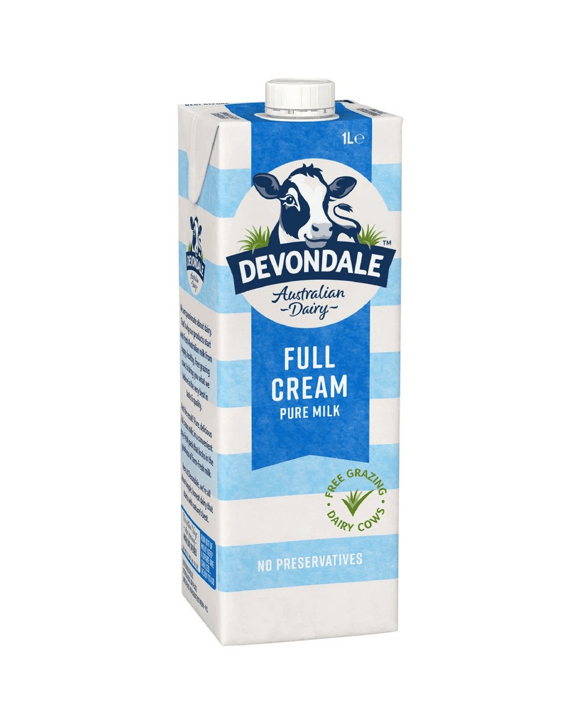 Devondale Full Cream UHT Milk 1L