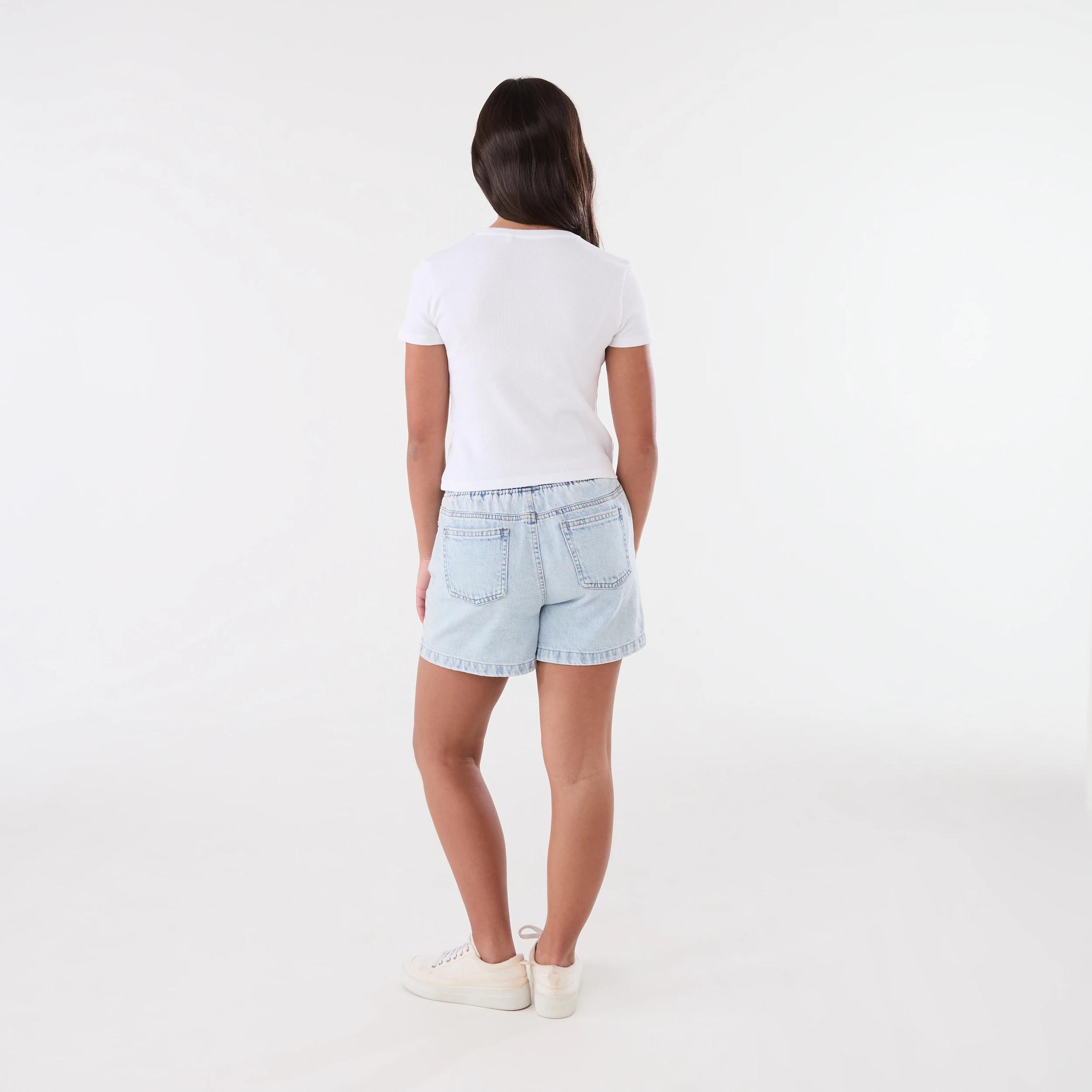 6 Short Sleeve Rib Top ENJOY THE LITTLE THINGS, 6 of 6