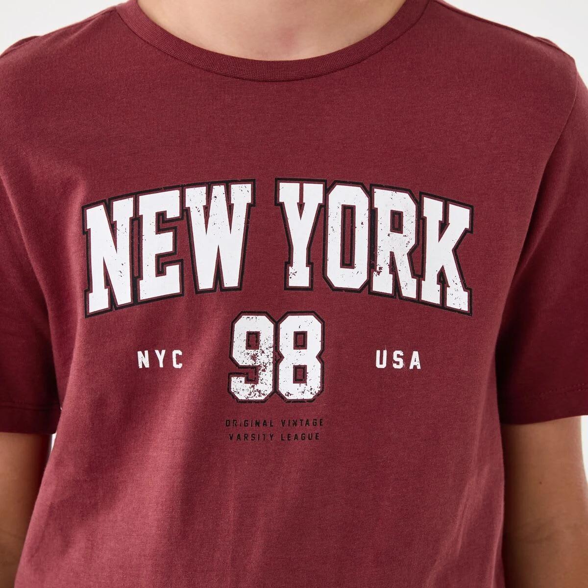 4 Short Sleeve Print T-shirt Red Nyvars, 4 of 8