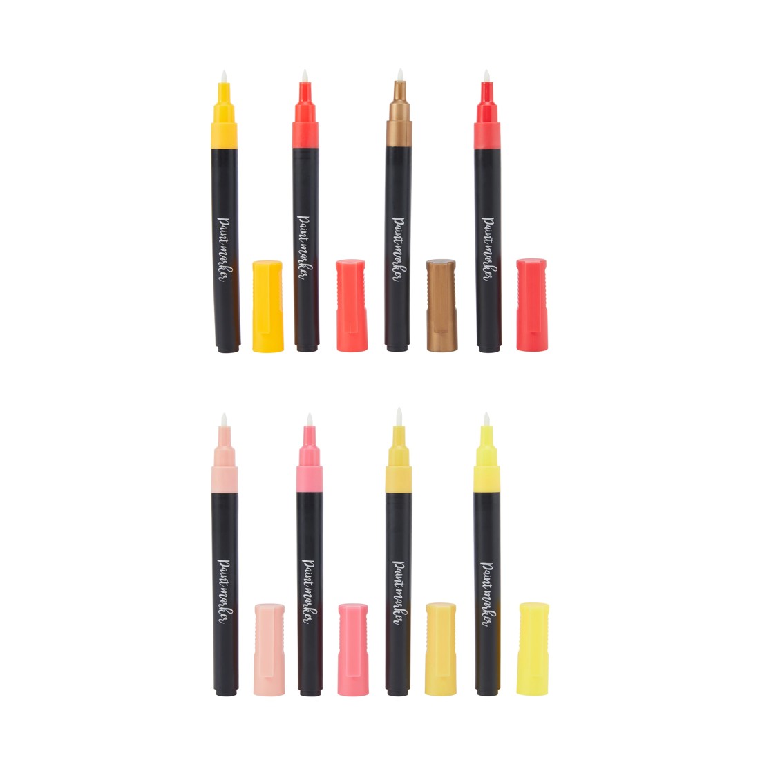 5 16 Pack Acrylic Paint Markers - Tonal Orange, 5 of 8