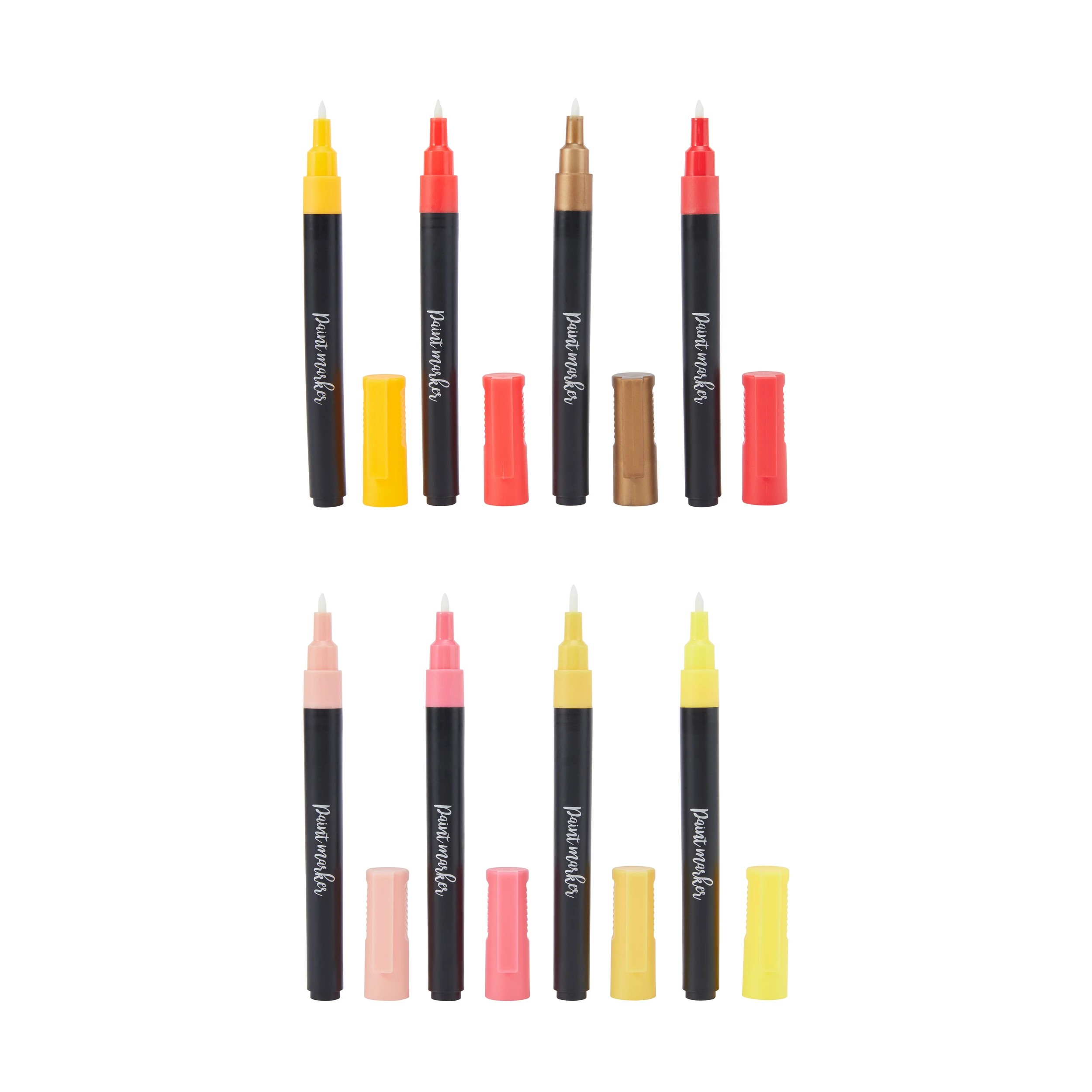 5 16 Pack Acrylic Paint Markers - Tonal Orange, 5 of 8