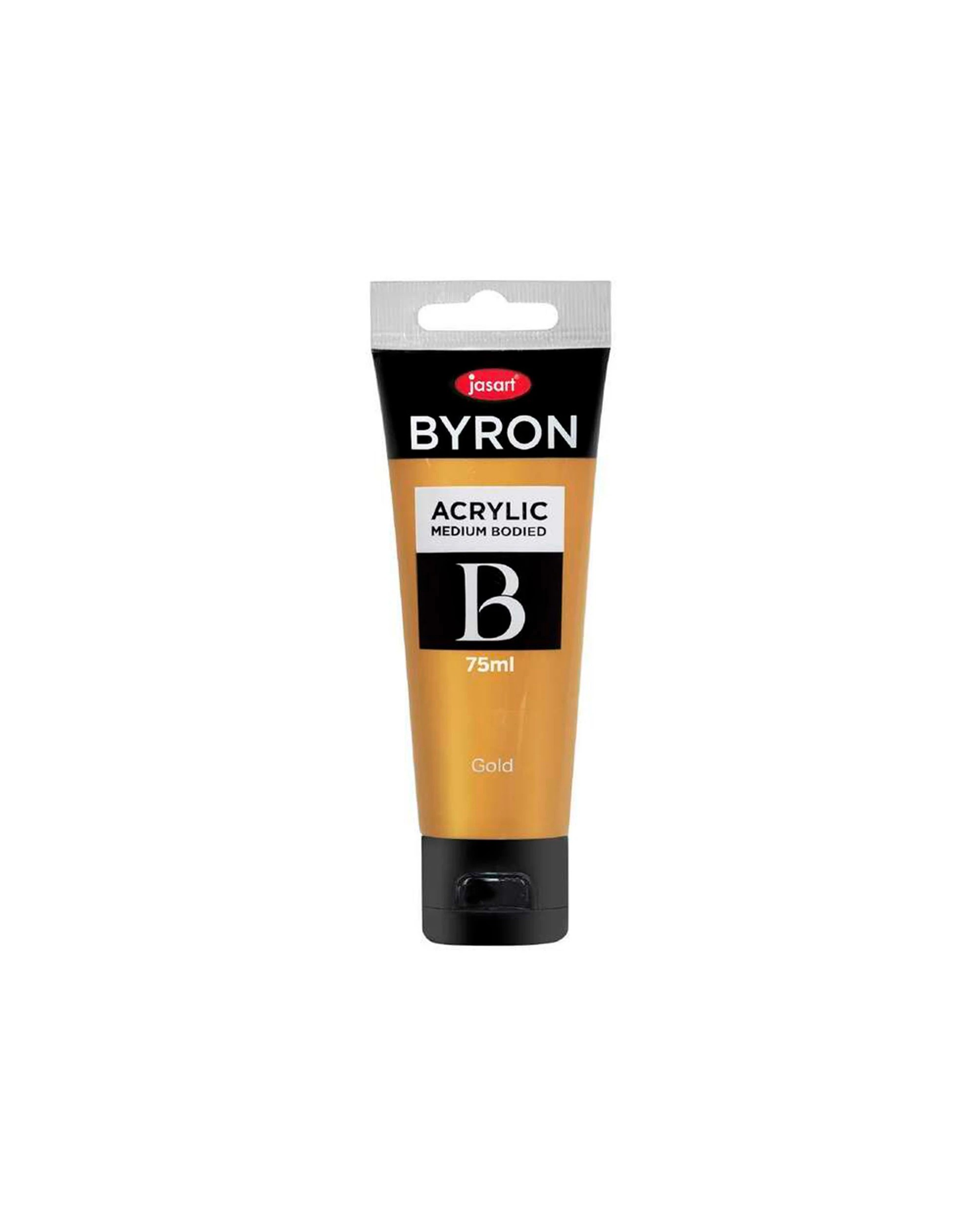 2 Jasart 10PK Byron Acrylic Paint Tube Art Craft Medium Bodied Non Toxic 75ml Cool - Gold, 2 of 2