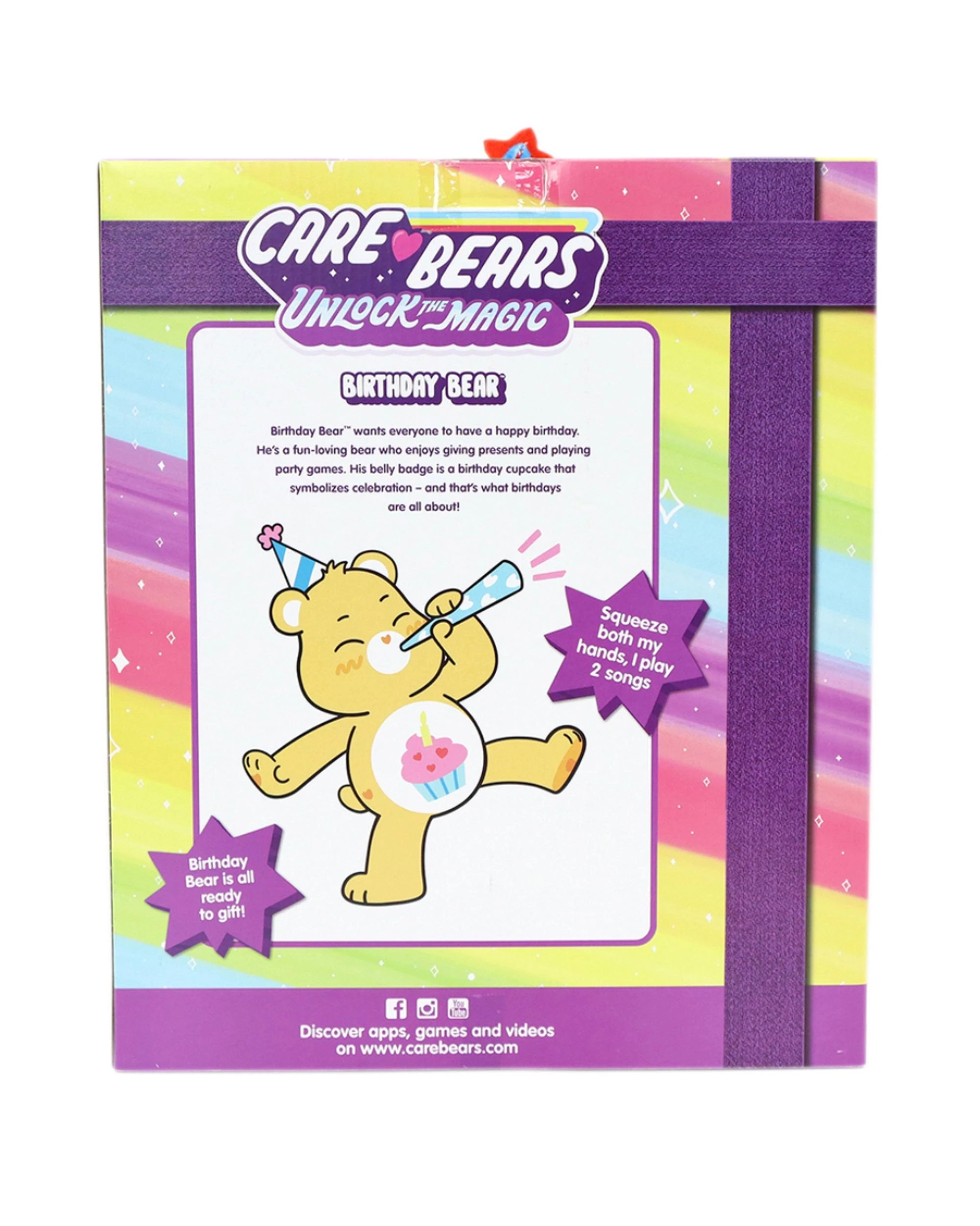 4 Care Bear Unlock The Magic Birthday Bear Plush, 4 of 4