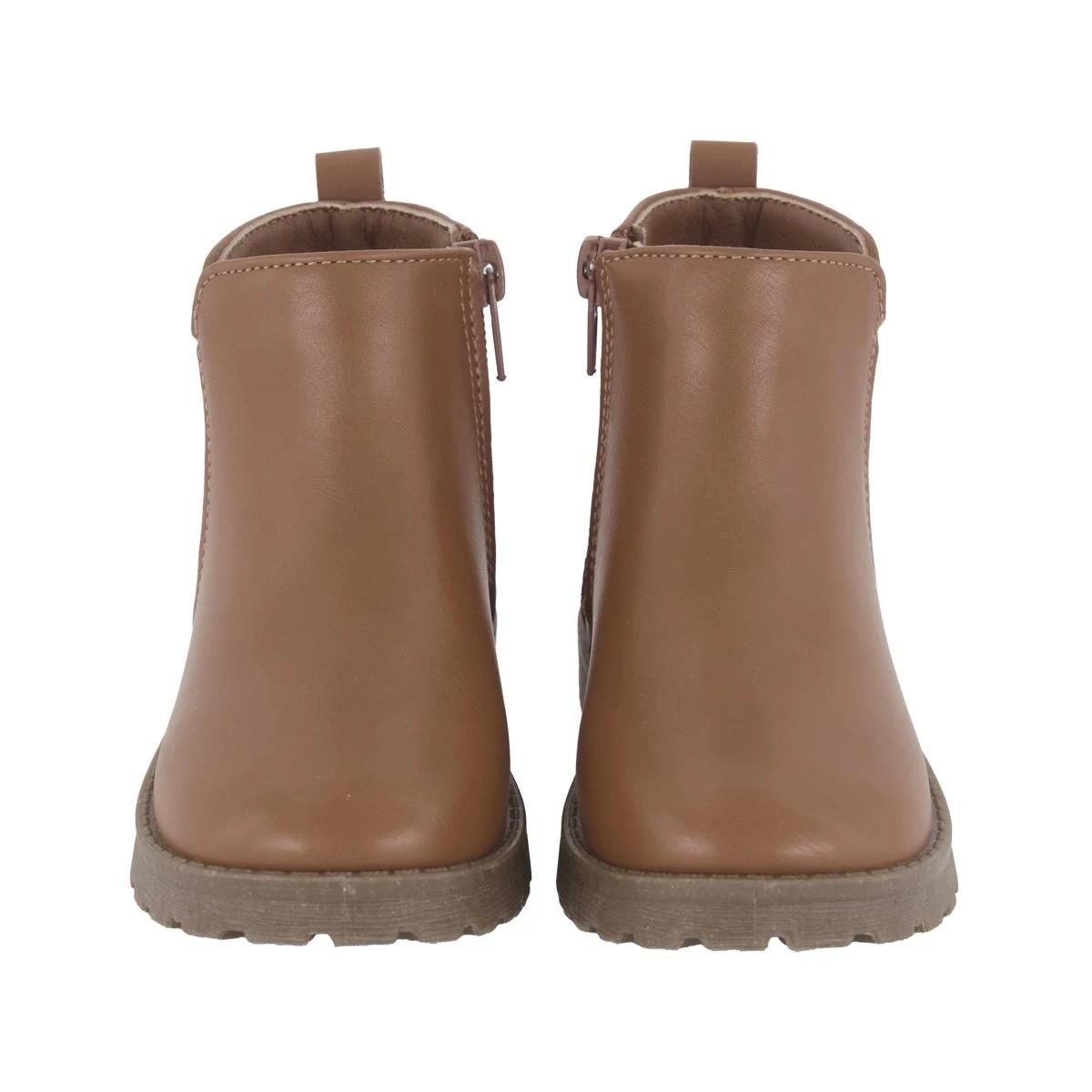 2 Junior Gusset Boots Tan, 2 of 4