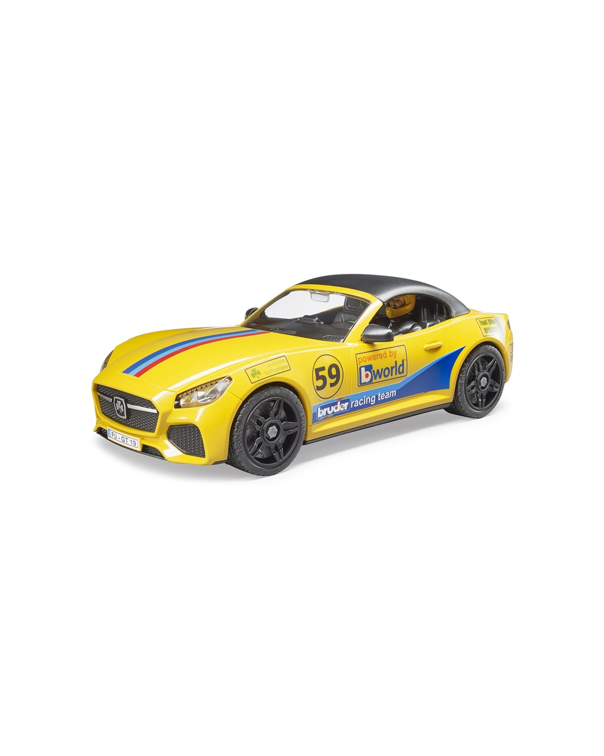 2 Bruder 1 16 Ram 2500 Power Wagon And Road Racing Team Car Kids Vehicle Toy 4y Plus - Grey, 2 of 3