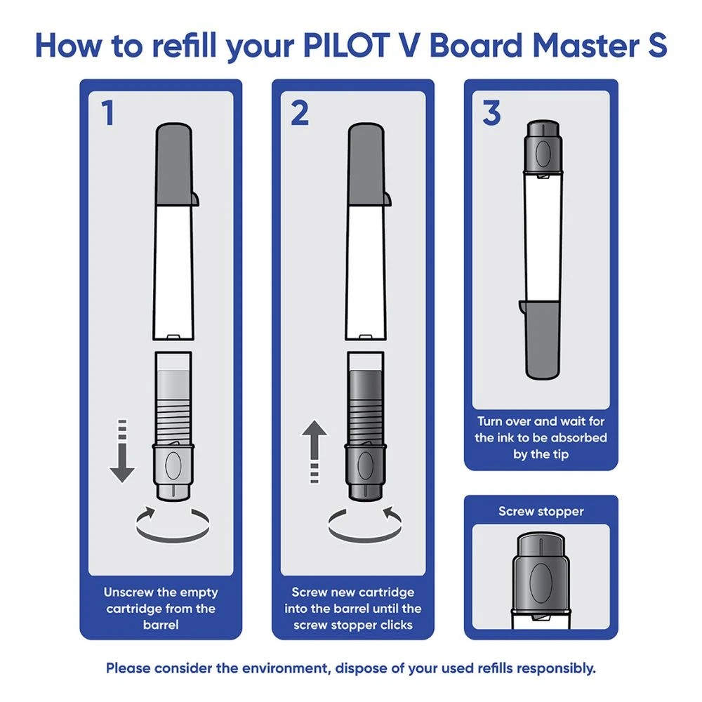 6 PILOT V Board Master S Marker Bullet Assorted 4 Pack, 6 of 8