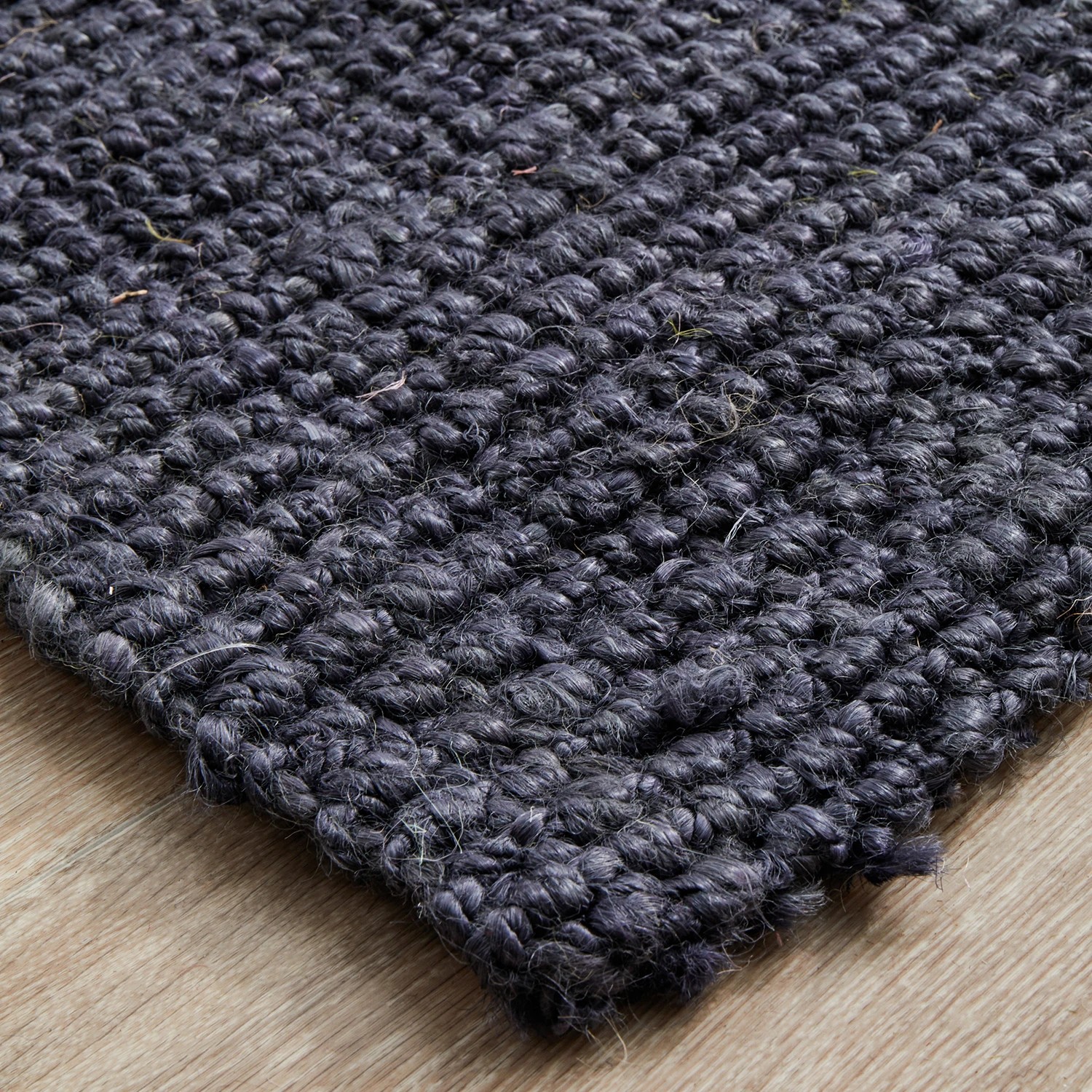 5 Common Ground Rugs Solace Barker 270x180cm - Large Handwoven Jute Floor Rug - Blue, 5 of 9