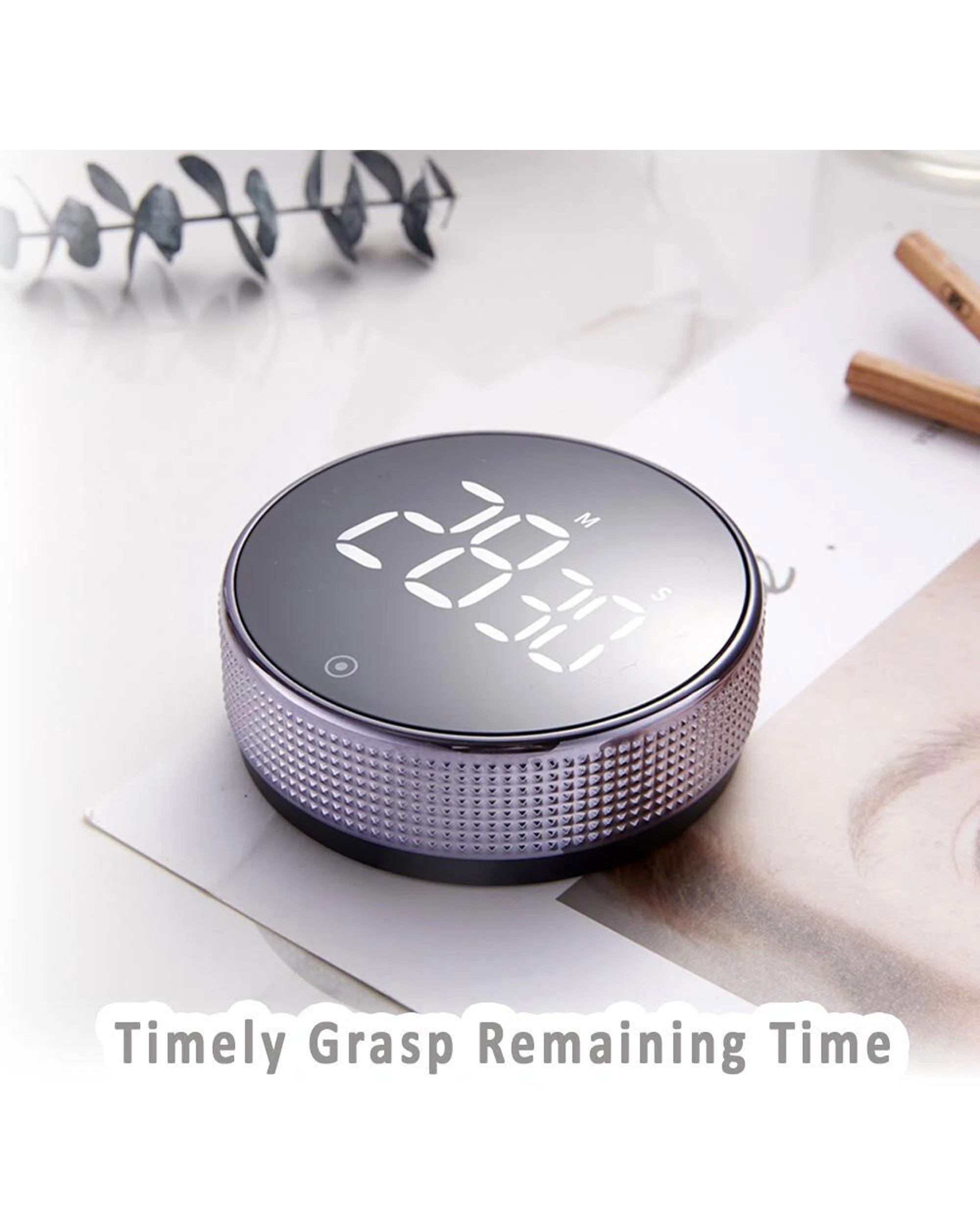 Sansai LED Digital Timer Alarm Brightness Volume Adjustable Sleep ...