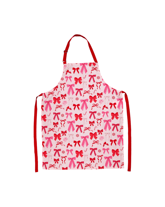 Pink Bows Apron
