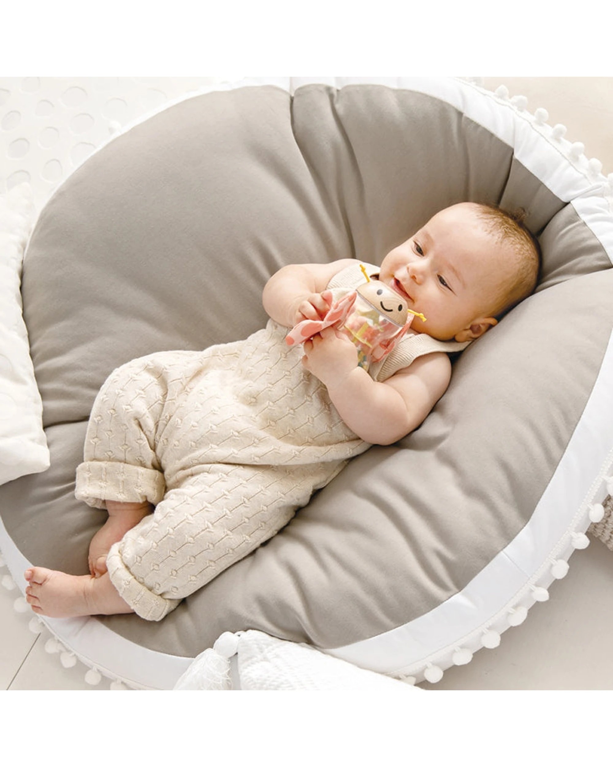 3 Hape Butterfly Rainmaker Robert Toy With Detachable Wings Kids Plastic Baby Rainmaker - Multi, 3 of 3