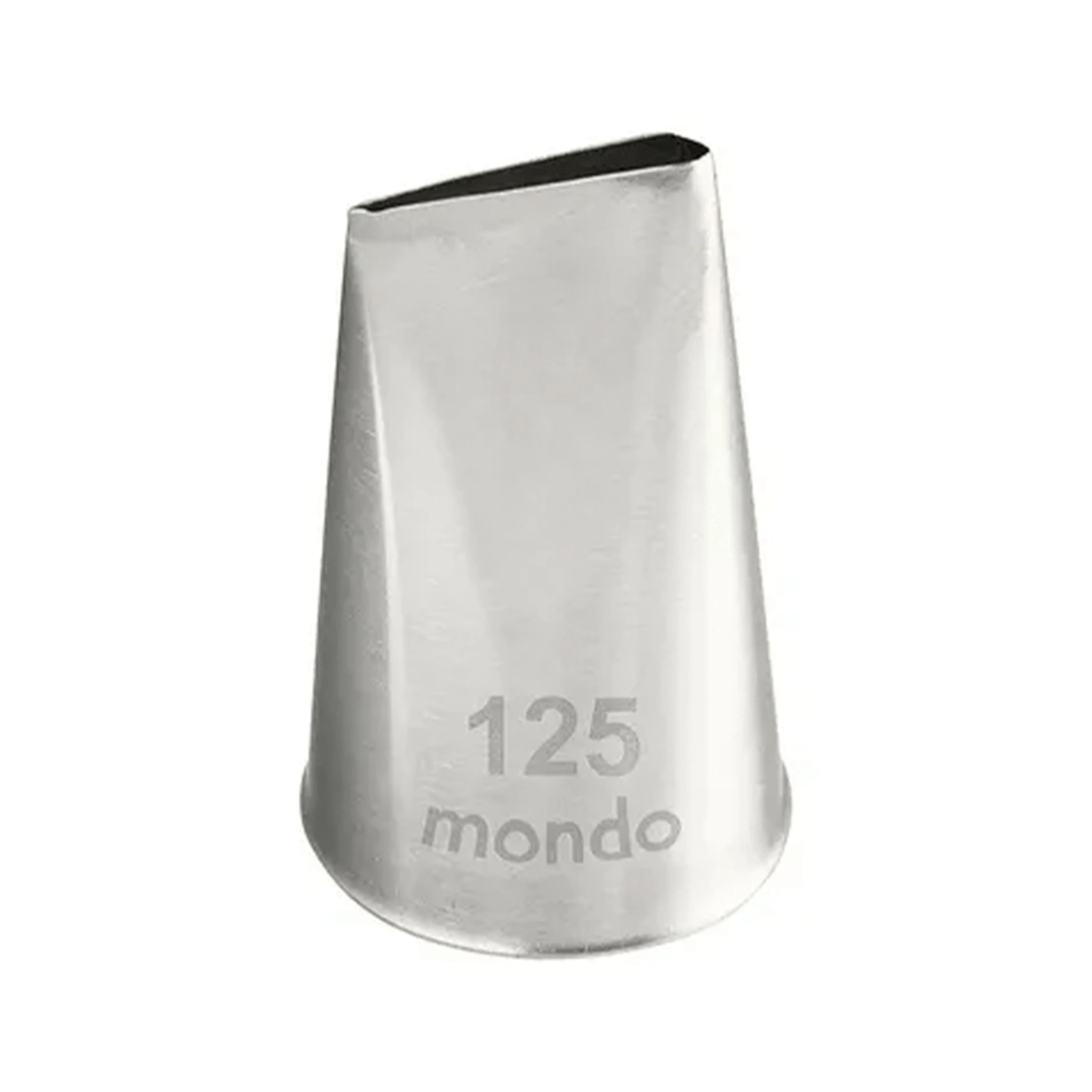 1 Mondo Large Petal Piping Tip Stainless Steel Cake Decorating Tool Includes 1 Tip
 - Silver, 1 of 3