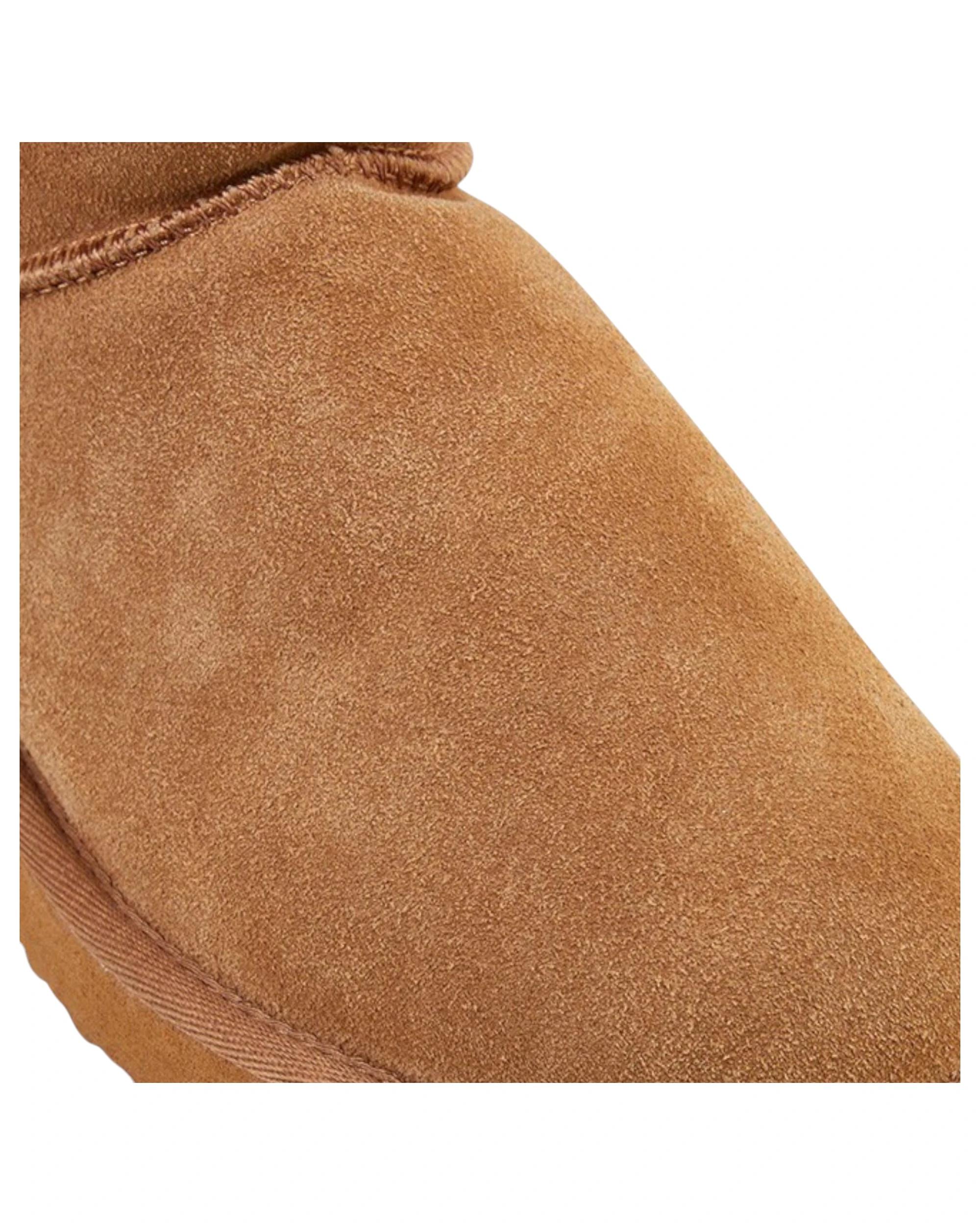2 Grosby Mens Ugg Jackaroo Boots Casual Slip On Chestnut Slippers CHESTNUT, 2 of 3