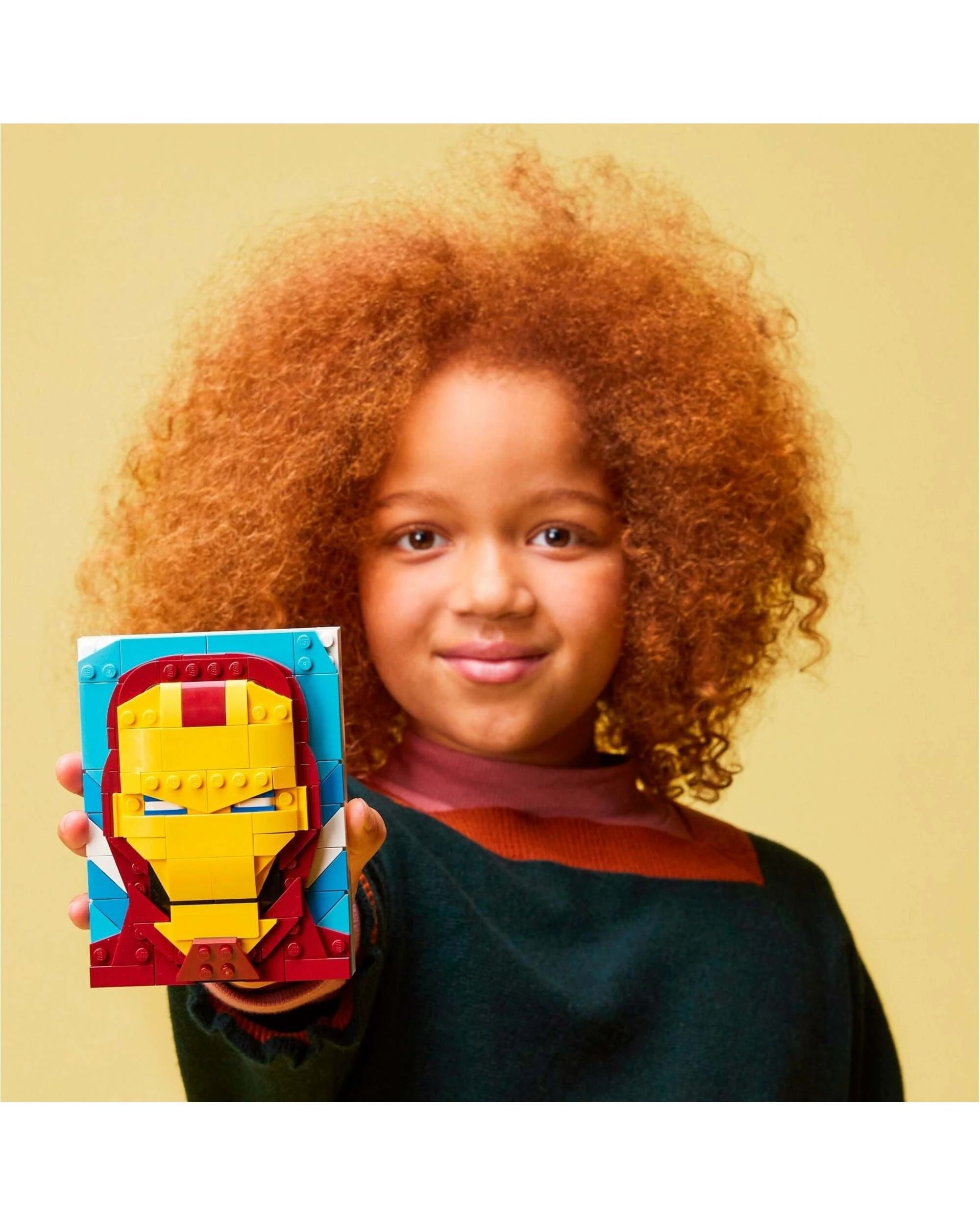 4 LEGO 40535 Iron Man Brick Sketches Portrait, 4 of 5