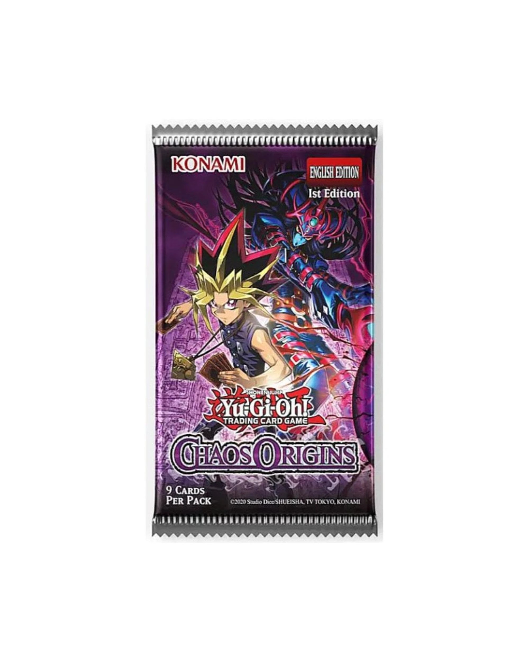 1 Yu-Gi-Oh! TCG Chaos Origins Booster Pack, 1 of 1