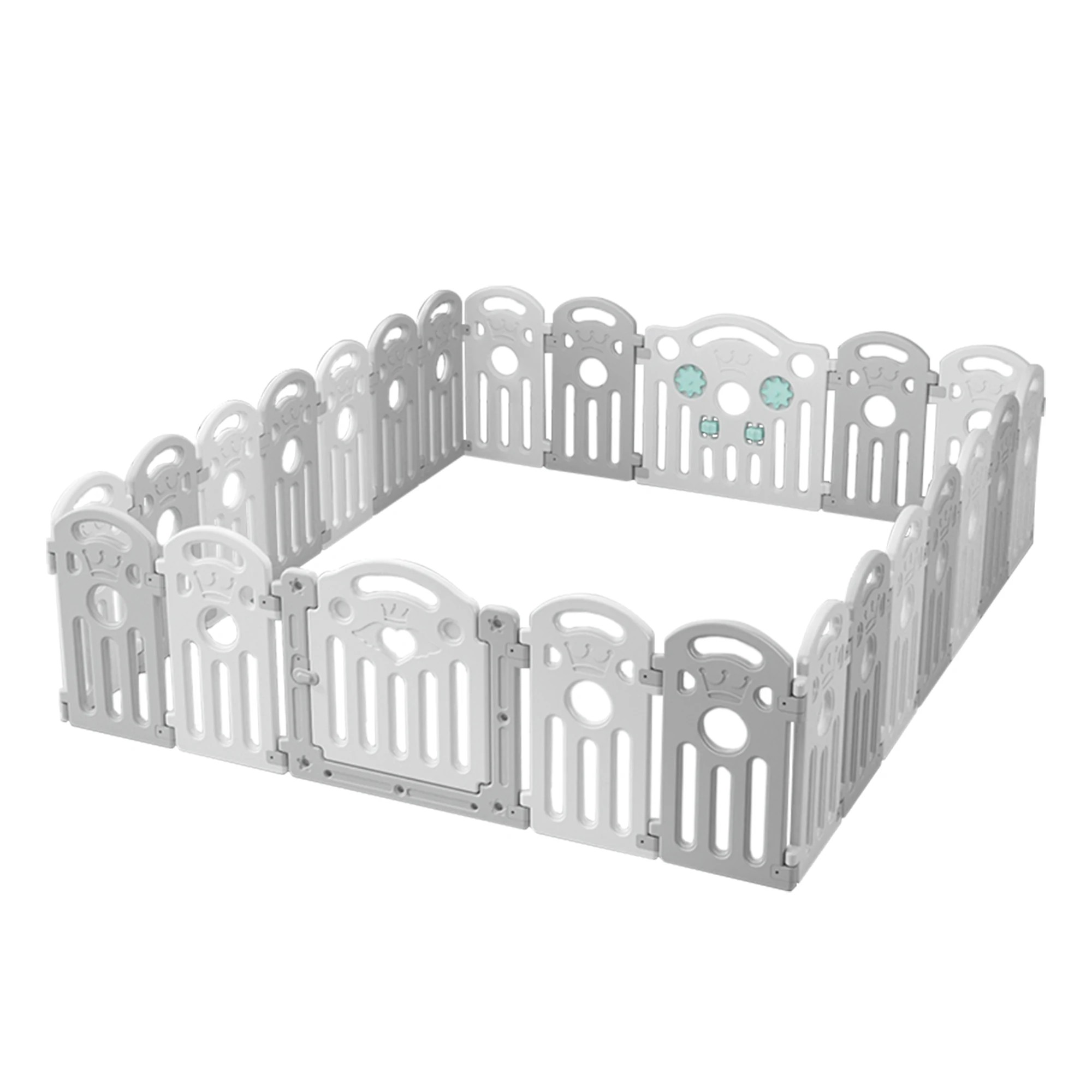 1 Bopeep 24-panel Baby Playpen 190x224x60cm, 1 of 6