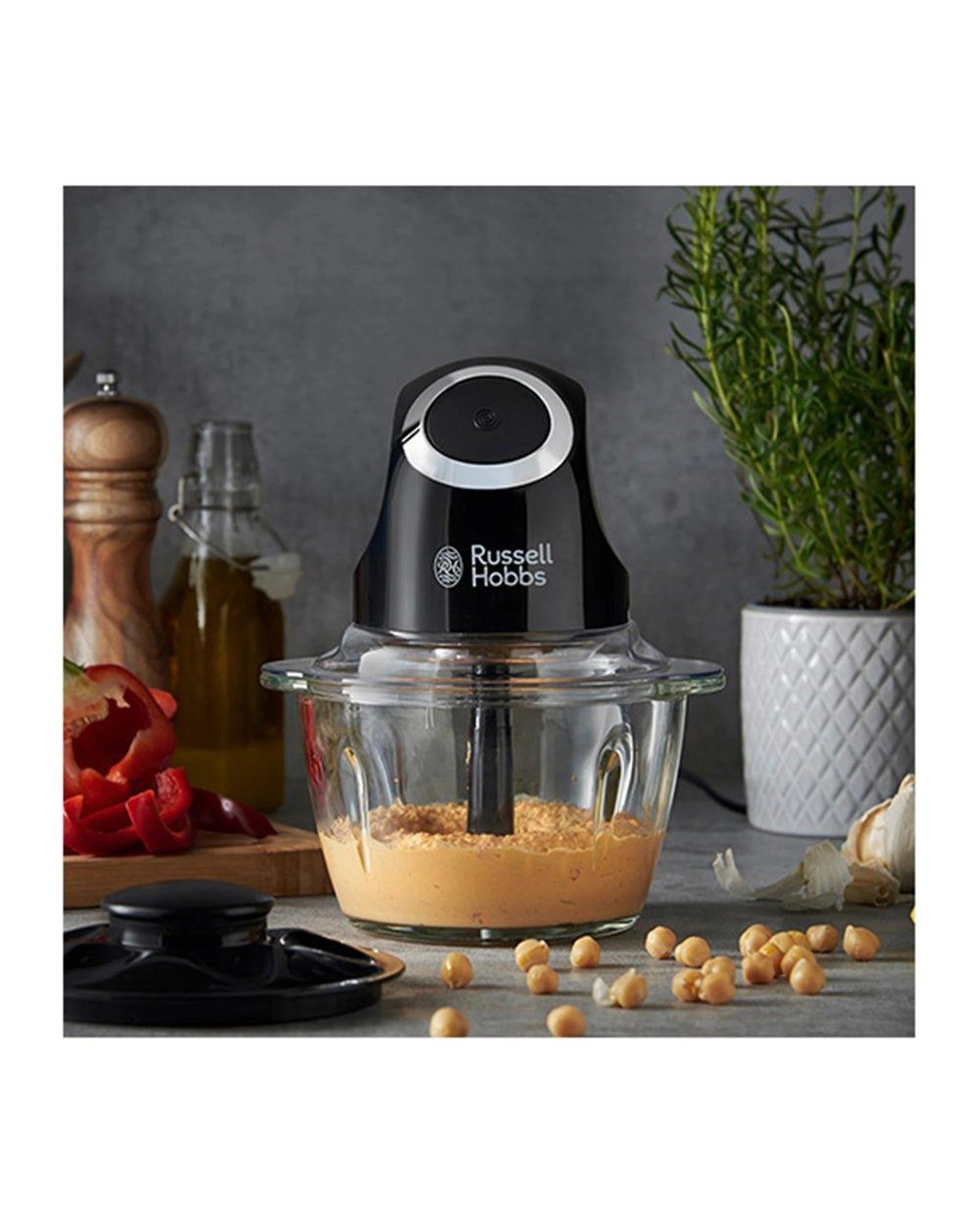 3 Russell Hobbs Desire Chopper - Matte Black, 3 of 6