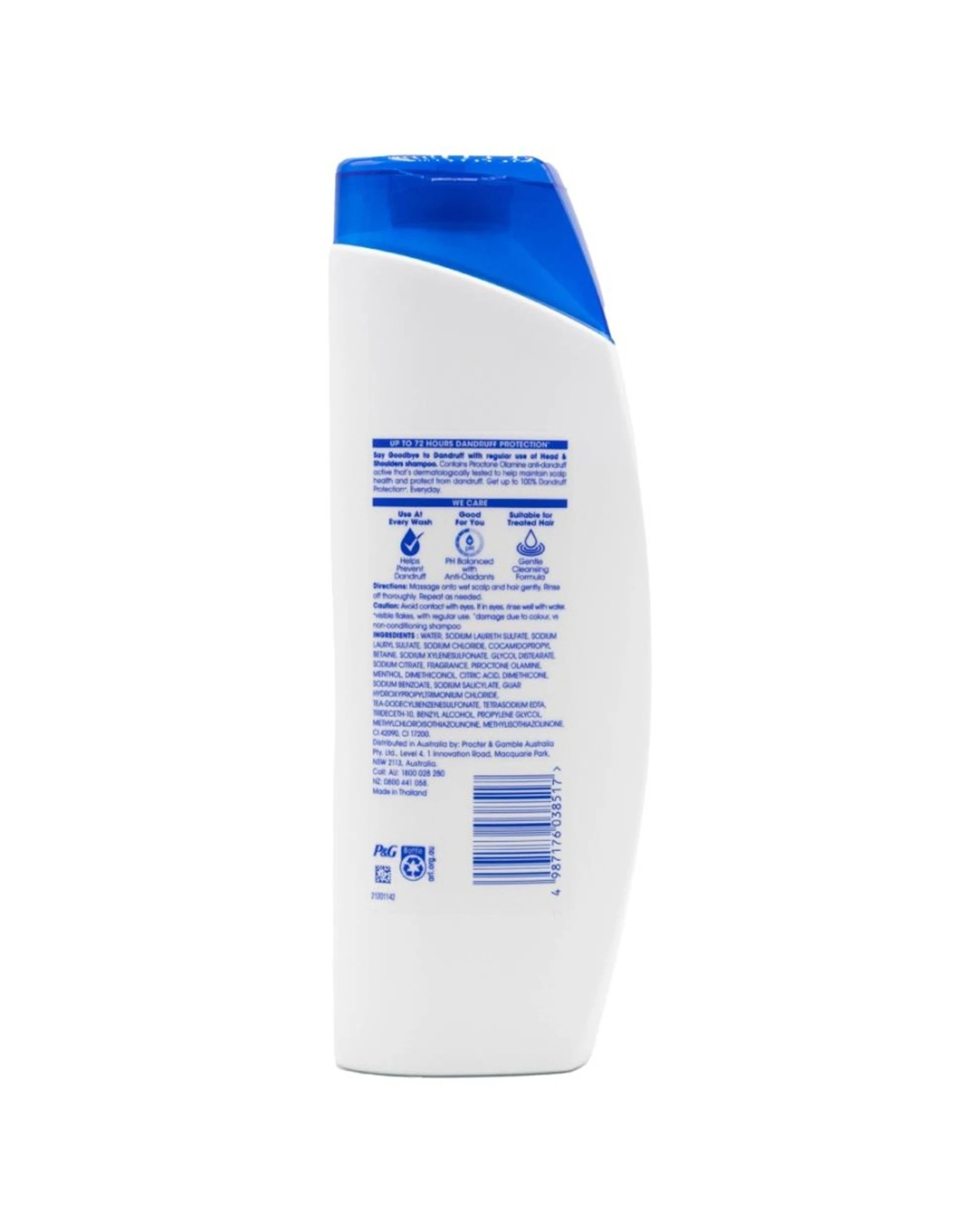 3 Head & Shoulders 3PK 2 in 1 Shampoo Conditioner Anti Dandruff Cool Menthol - Multi, 3 of 3
