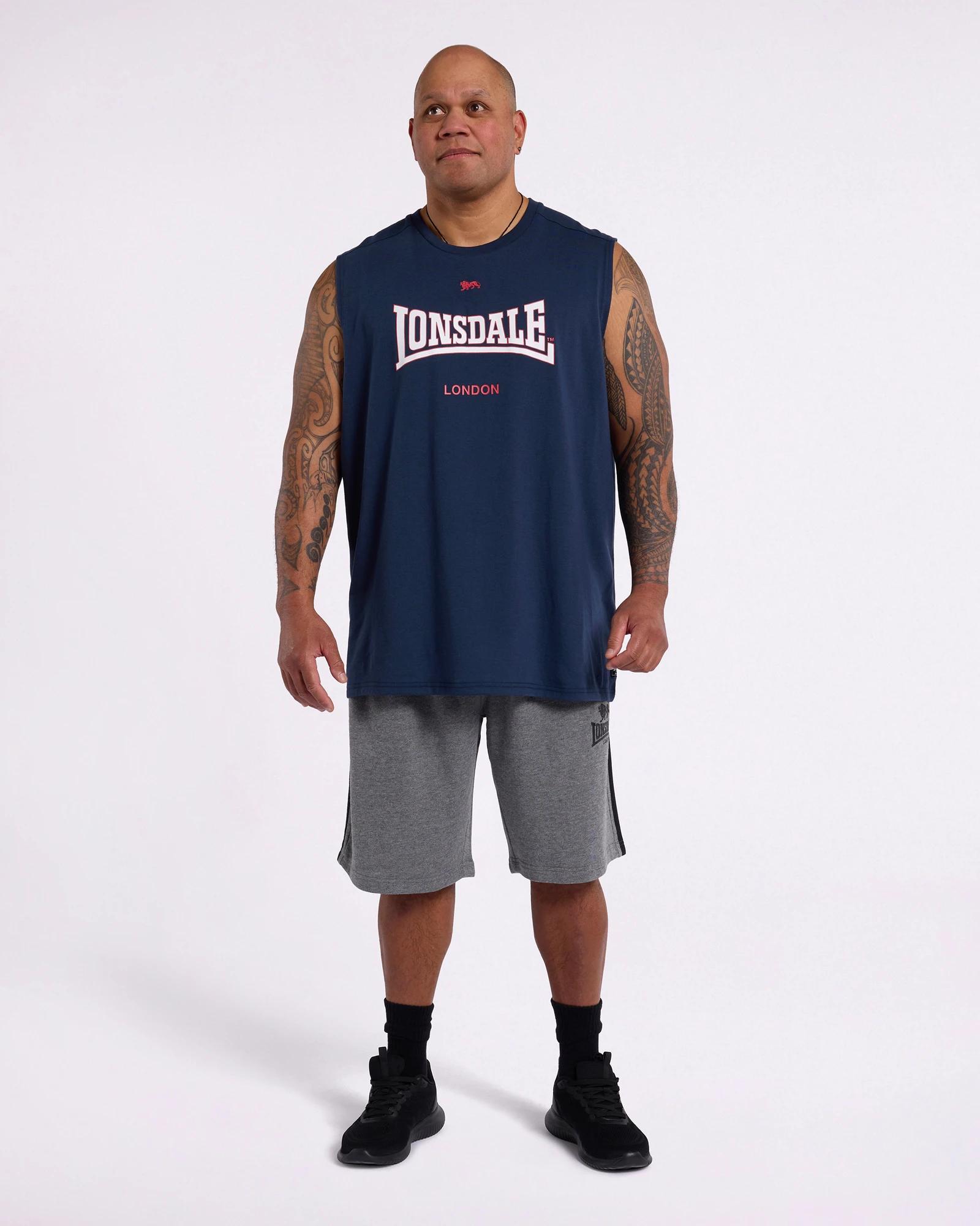 5 Lonsdale London Plus Size London Shorts - Lonsdale GREY MARLE, 5 of 5