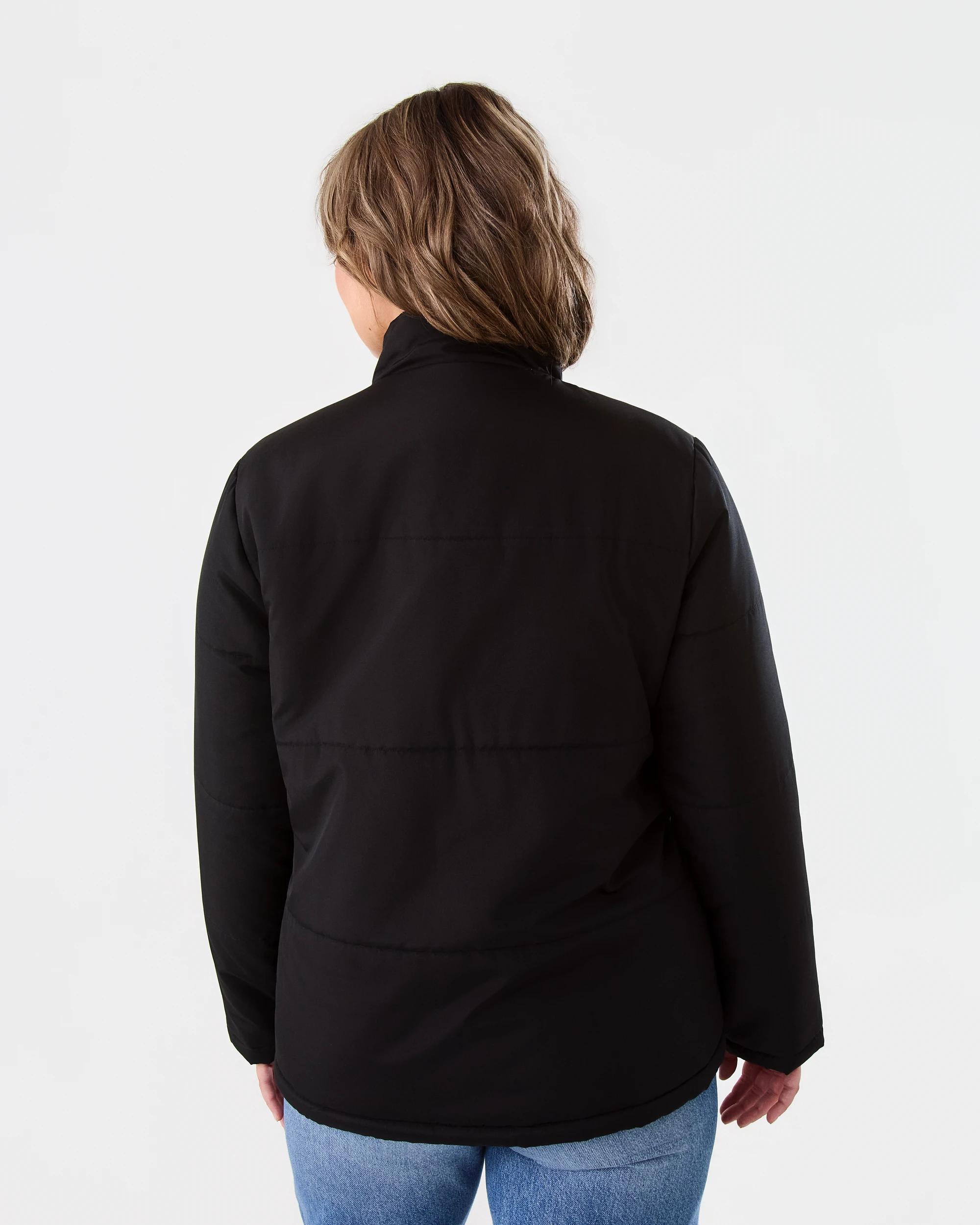 4 Puffer Jacket Black, 4 of 7