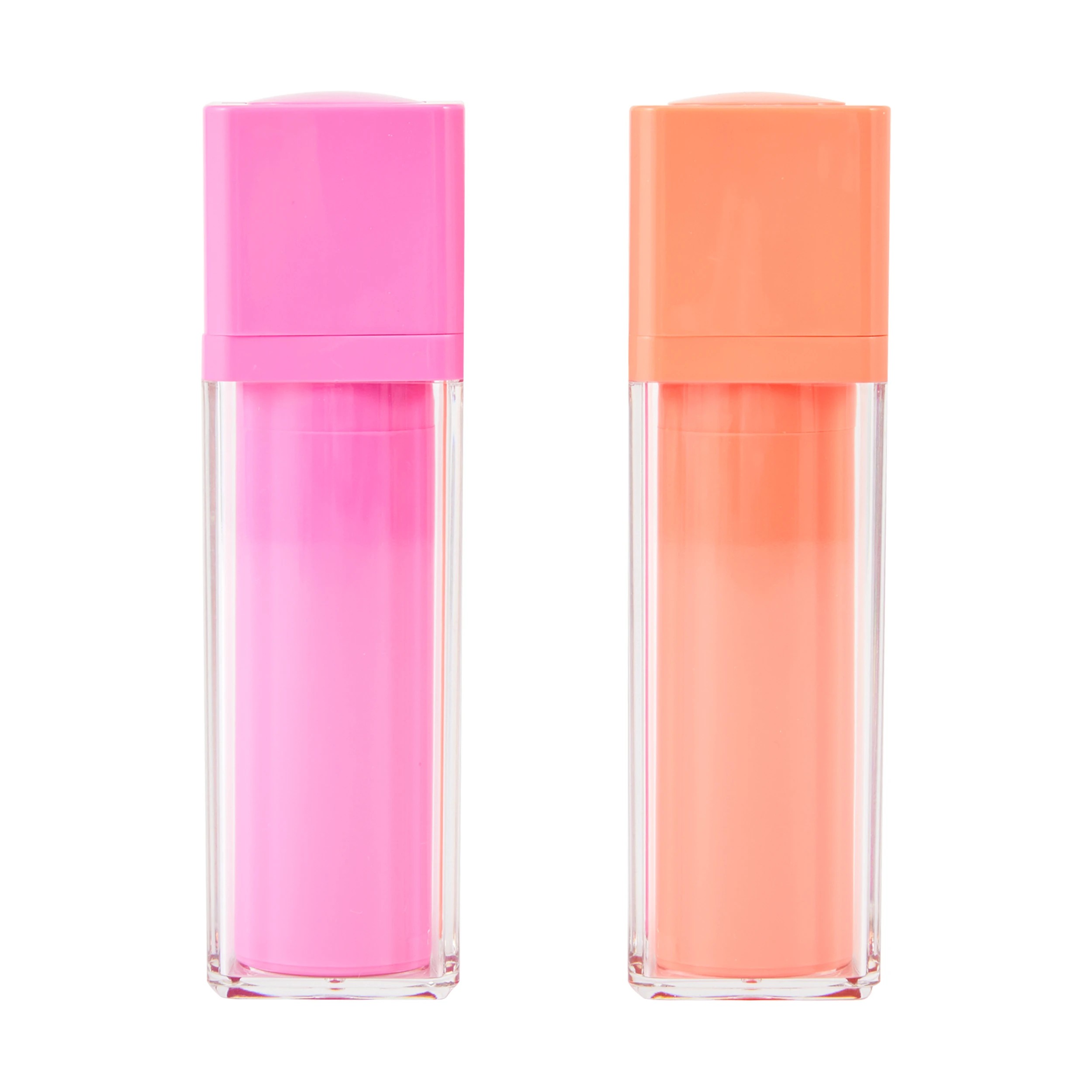 2 OXX Travel 2 Pack Twist Top Bottles - Rose Red and Orange, 2 of 4