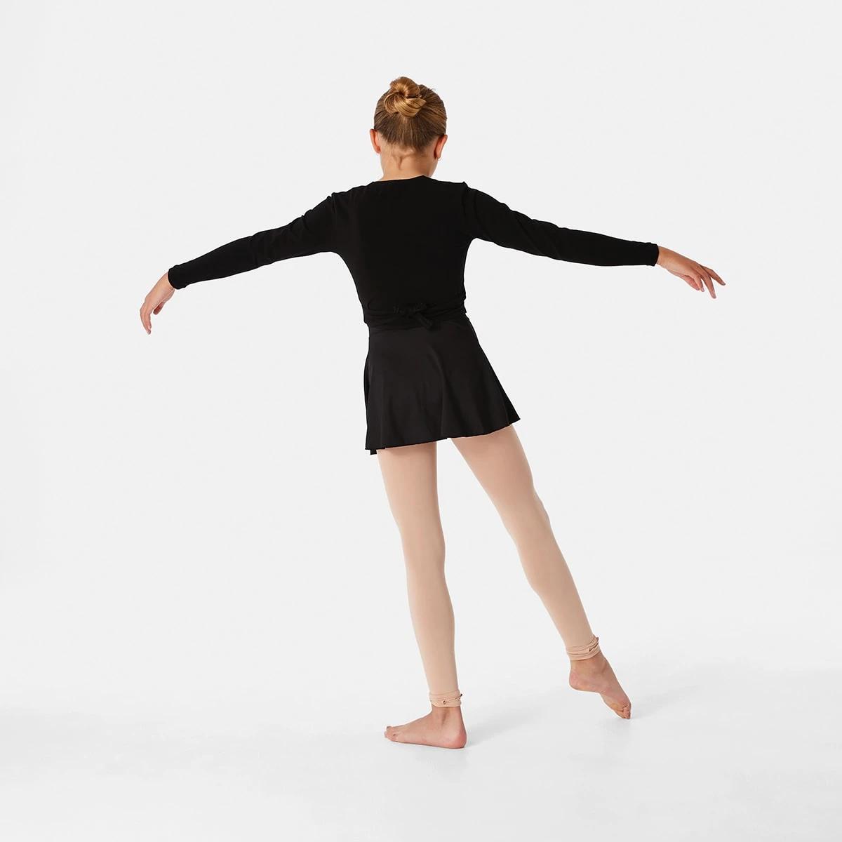 6 Dance Wrap Top BLACK, 6 of 7
