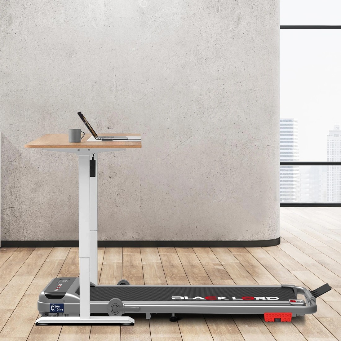 5 Black Lord Walking Pad Treadmill Incline Foldable - Silver, 5 of 10