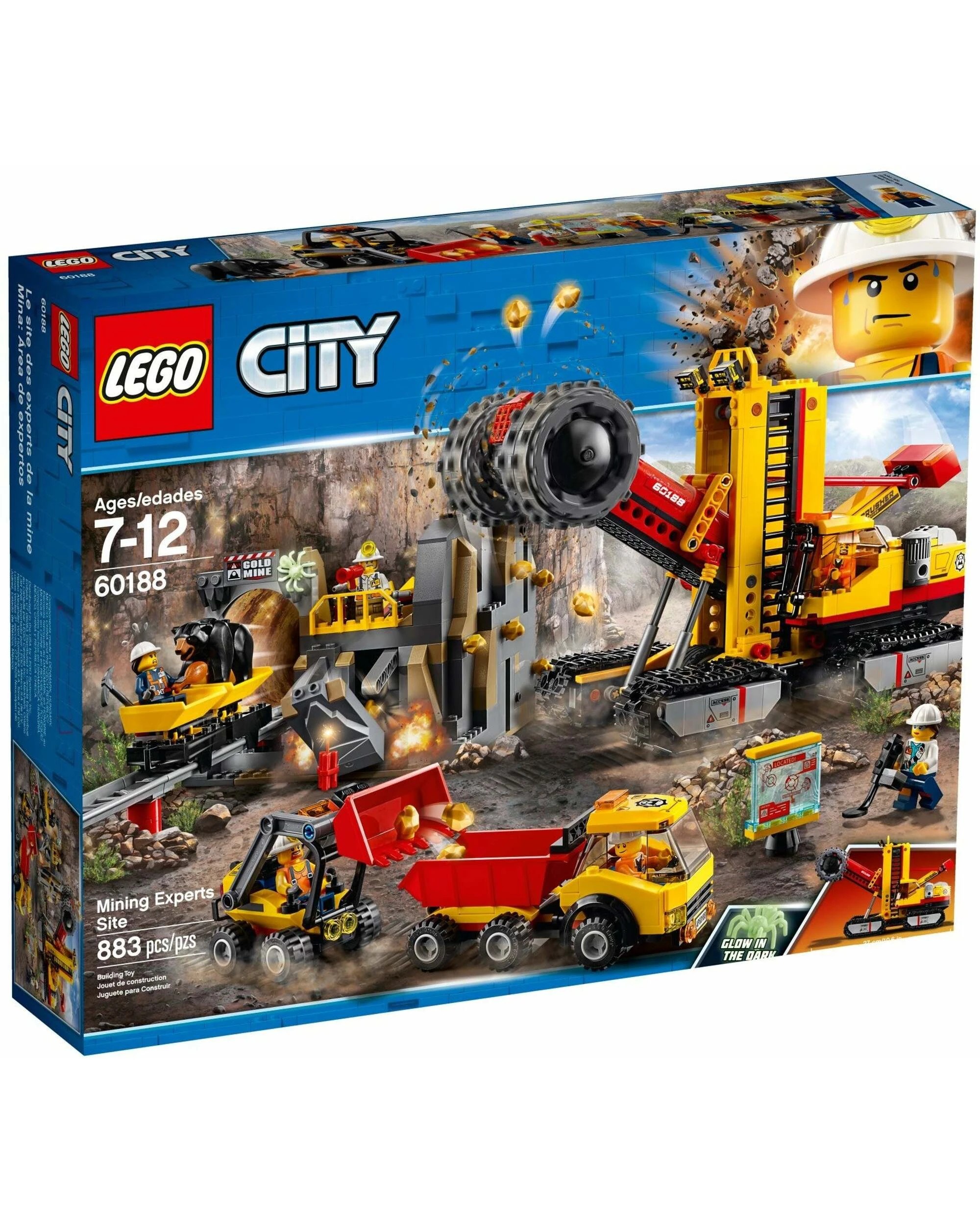 LEGO 60188 Mining Experts Site: Gold Rush Adventure - Kmart