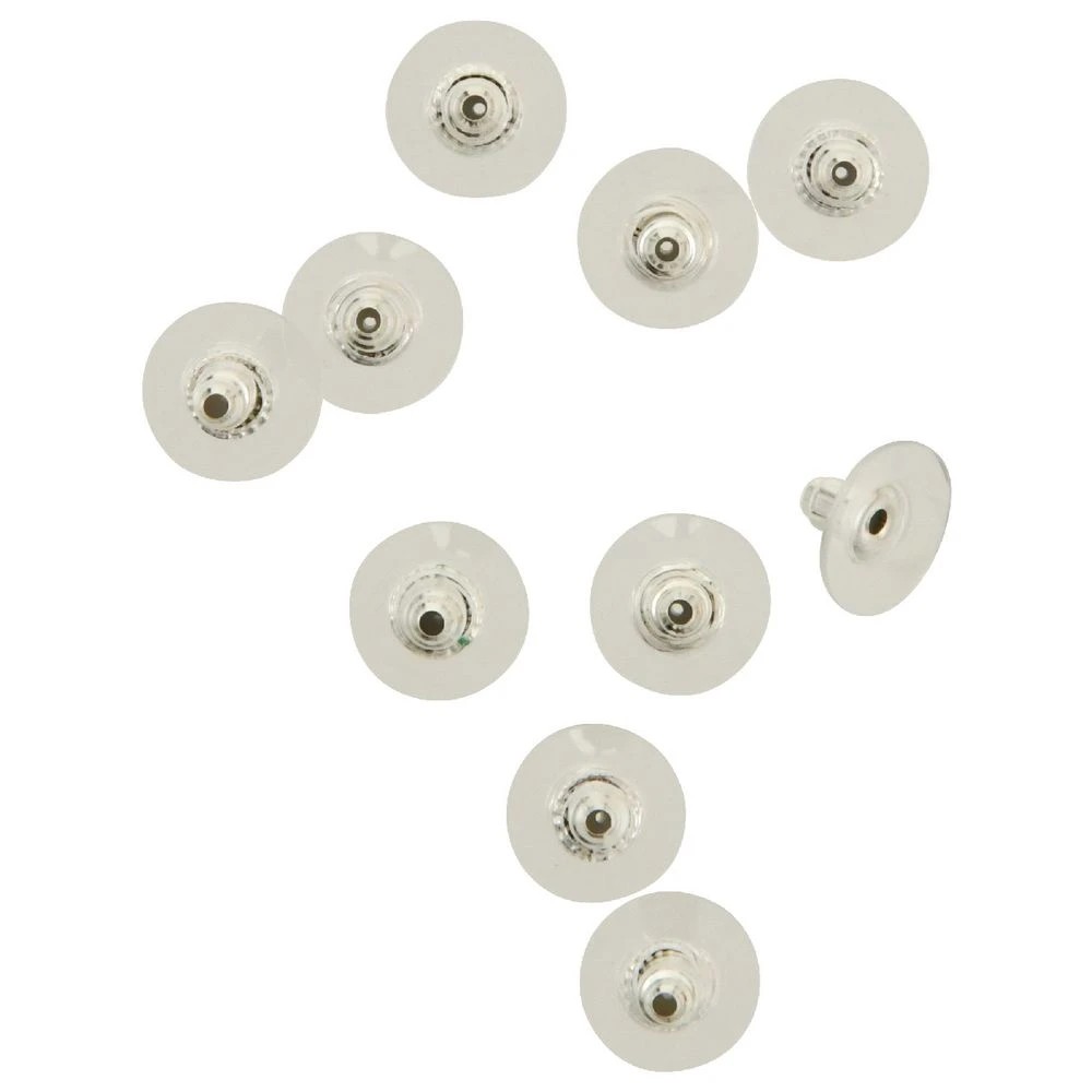2 Born Earring Comfort Studs Silver 10 Pieces, 2 of 2