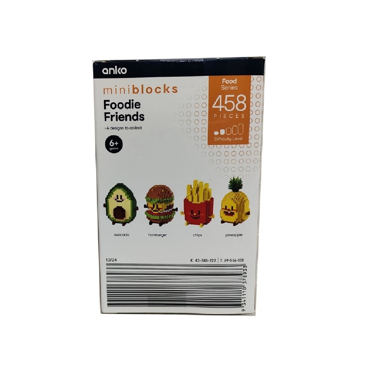 8 Mini Blocks Food Series: Foodie Friends - Assorted, 8 of 8
