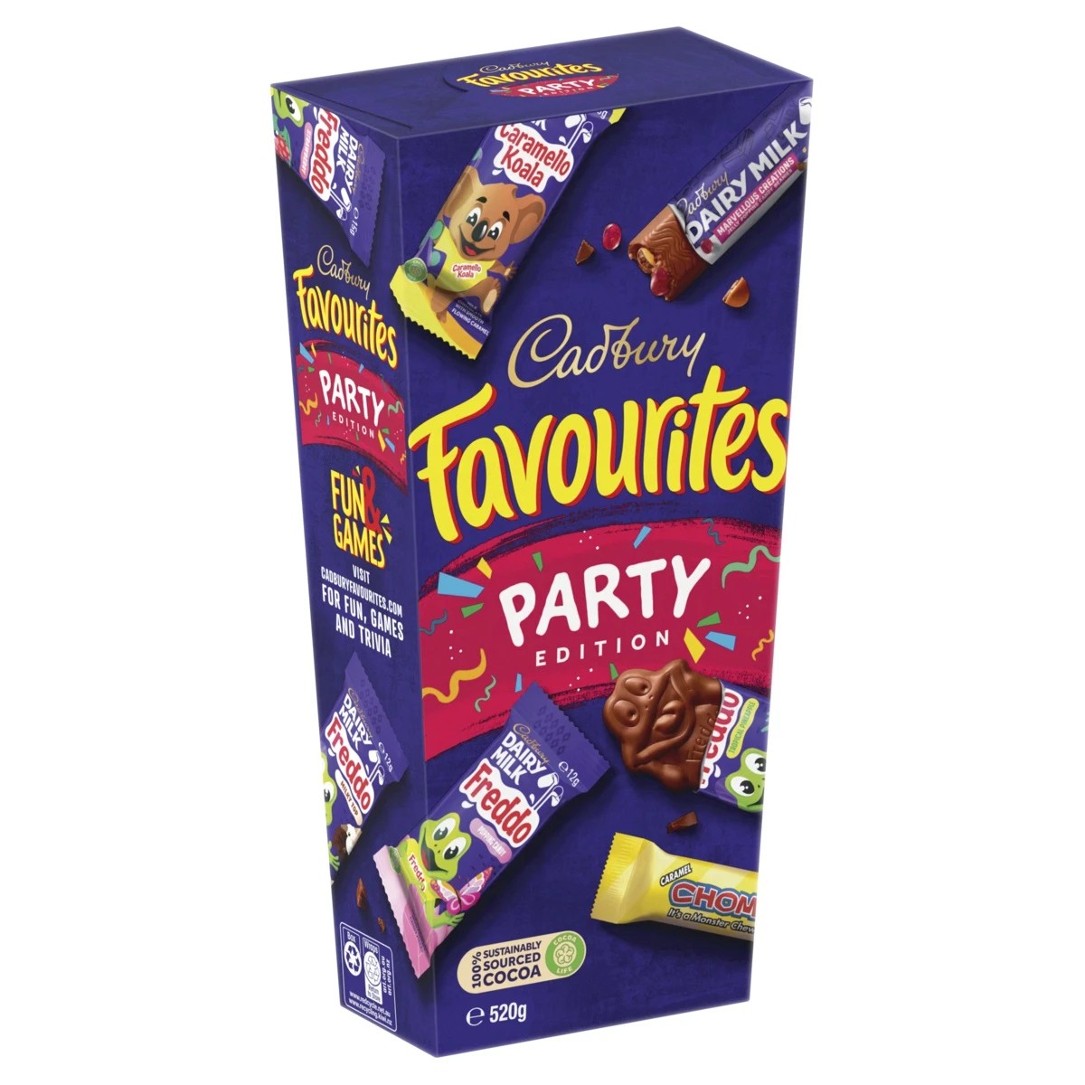 1 Cadbury Favourites Party Edition 520g, 1 of 3