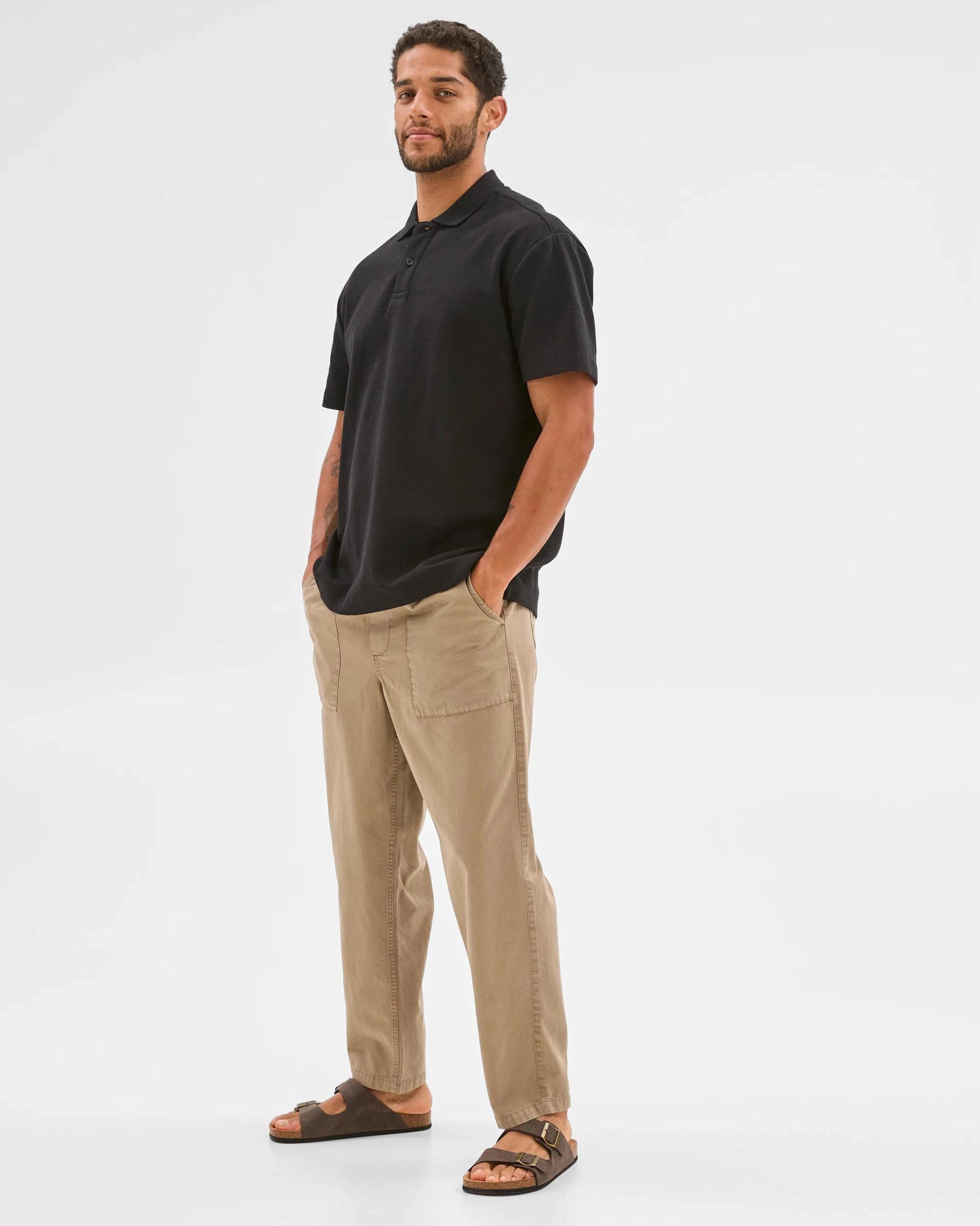 2 Target Australian Cotton Blend Beach Pants WALNUT, 2 of 8