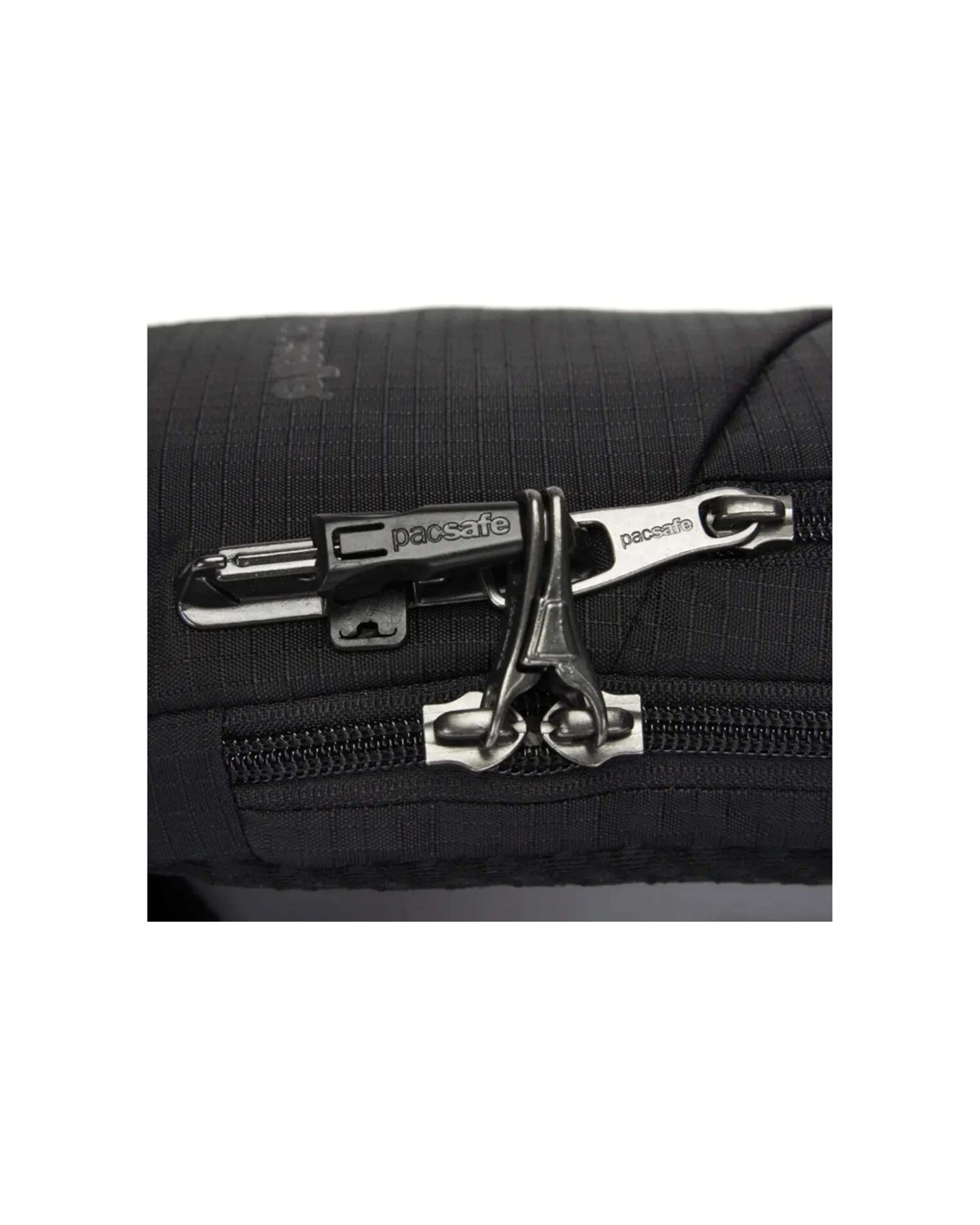 5 Pacsafe V Action Anti-Theft Sling Pack RFID Safe Roobar PopNLock Cut Resistant Jet - Black, 5 of 6
