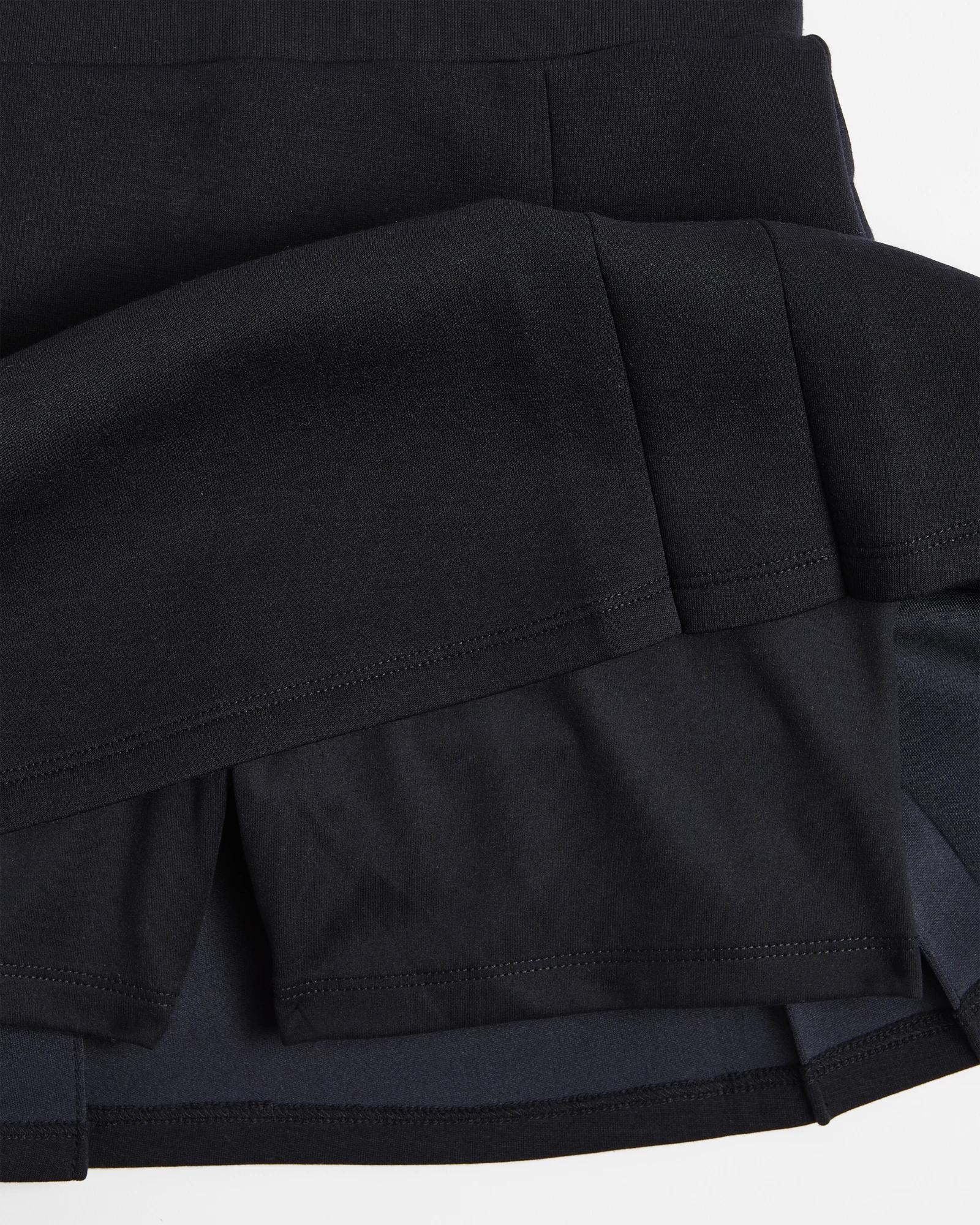 5 Target Fleece Pleat Skort BLACK, 5 of 5