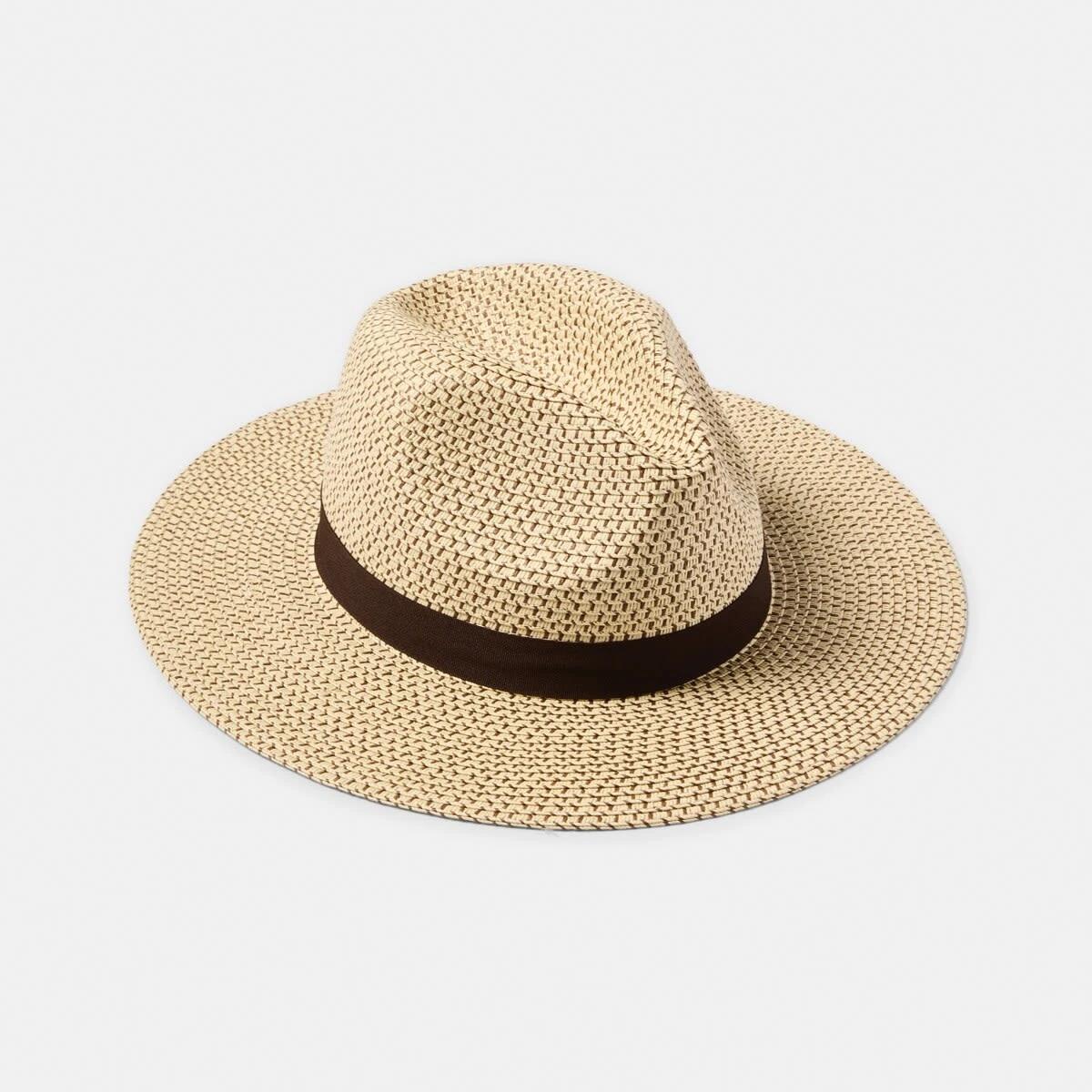 1 Fedora Hat NATURAL, 1 of 2