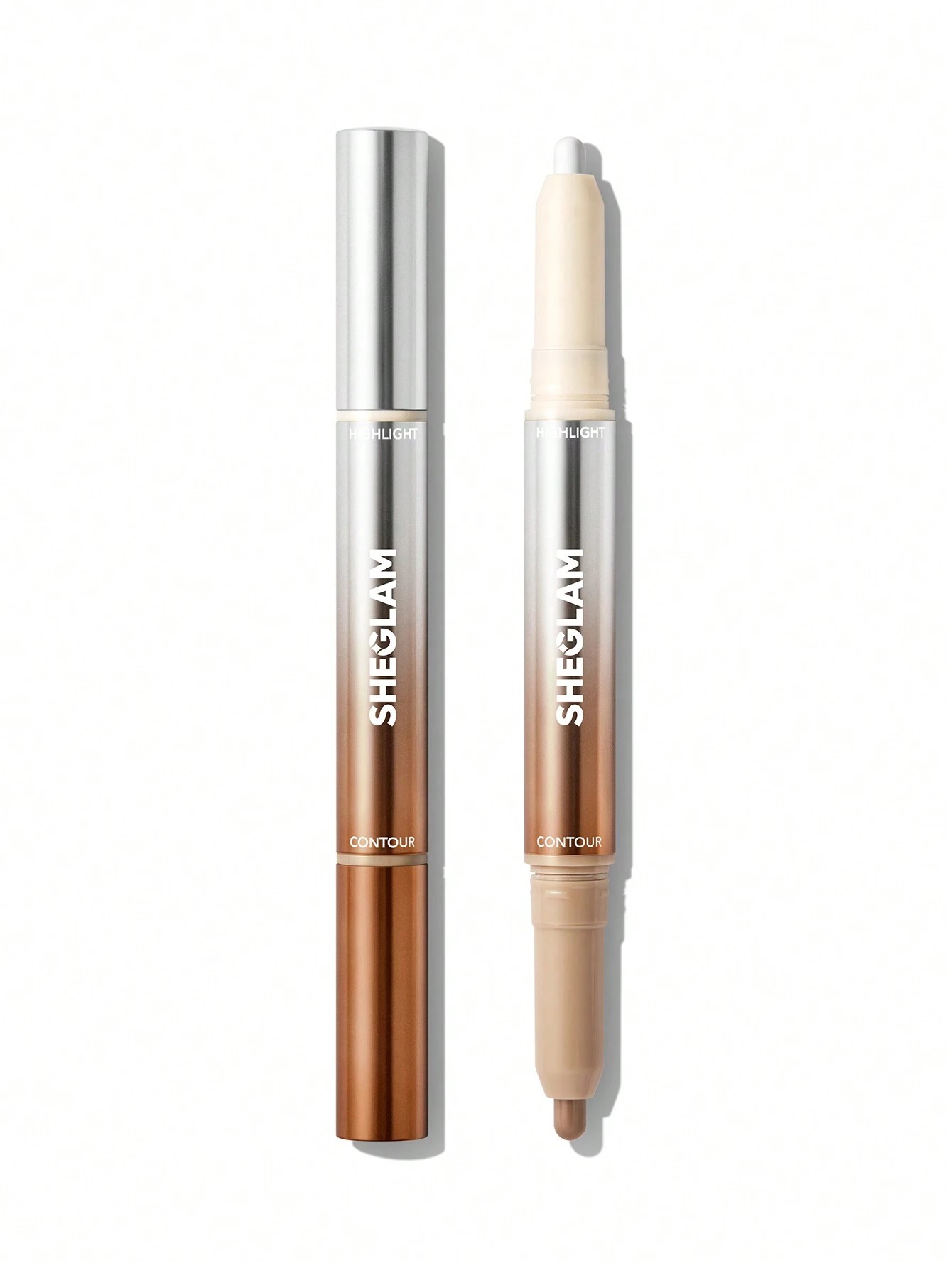1 SHEGLAM Fine Line 2-In-1 Nose Contour & Highlight Pen - Buff, 1 of 5