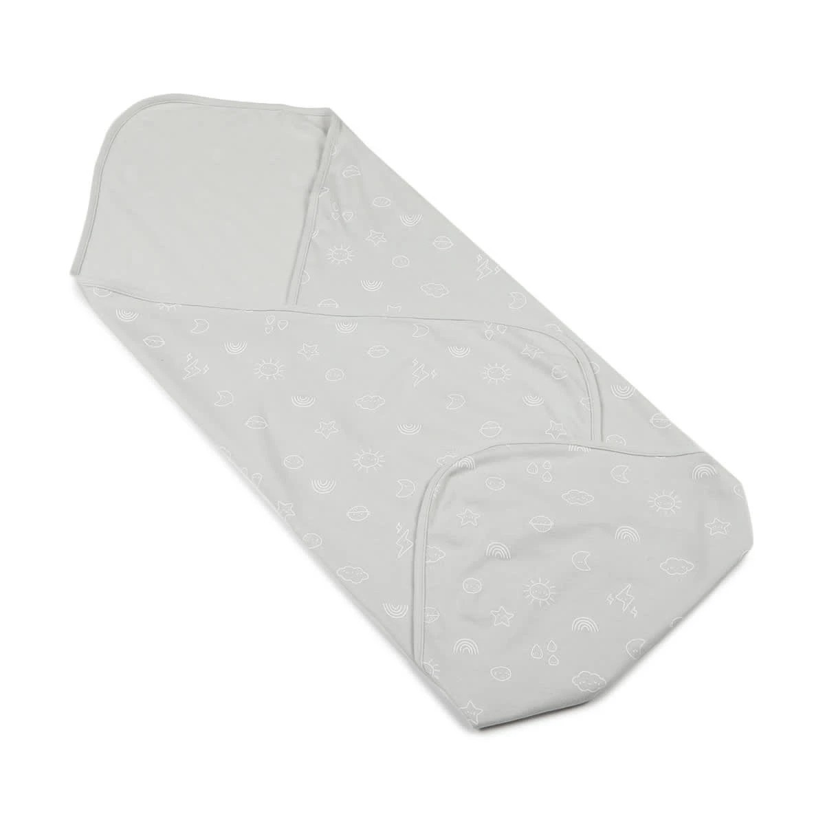 2 3 Pack Organic Cotton Interlock Wraps - Galaxy Print, 2 of 9