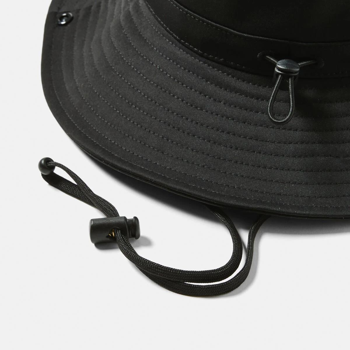 2 Water Resistant Wide Brim Hat BLACK, 2 of 2