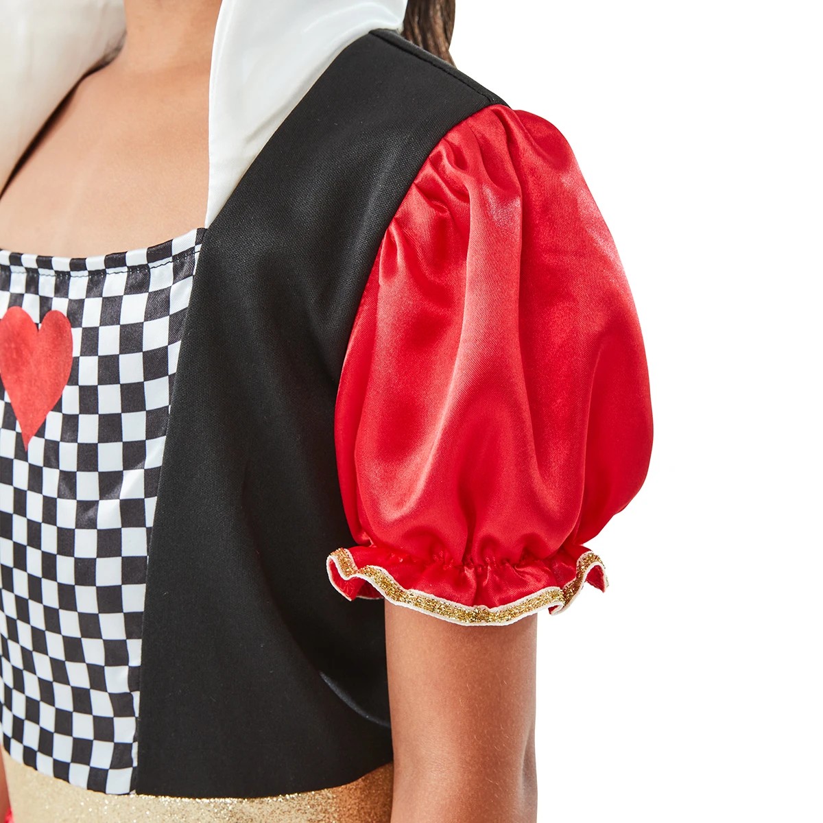 8 Queen of Hearts Costume - Ages 6-8, 8 of 10