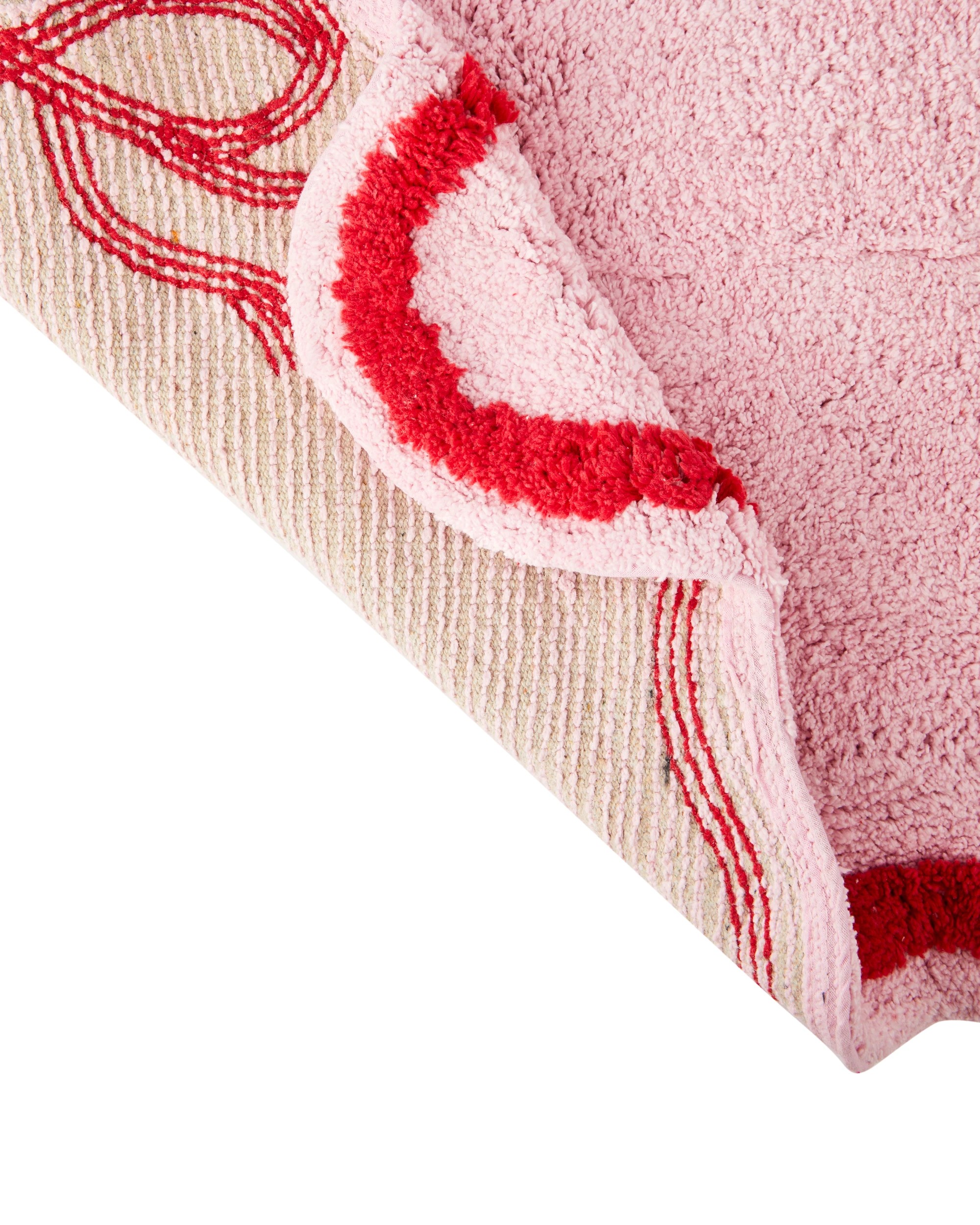 2 Christmas Bow Bath Mat, 2 of 3