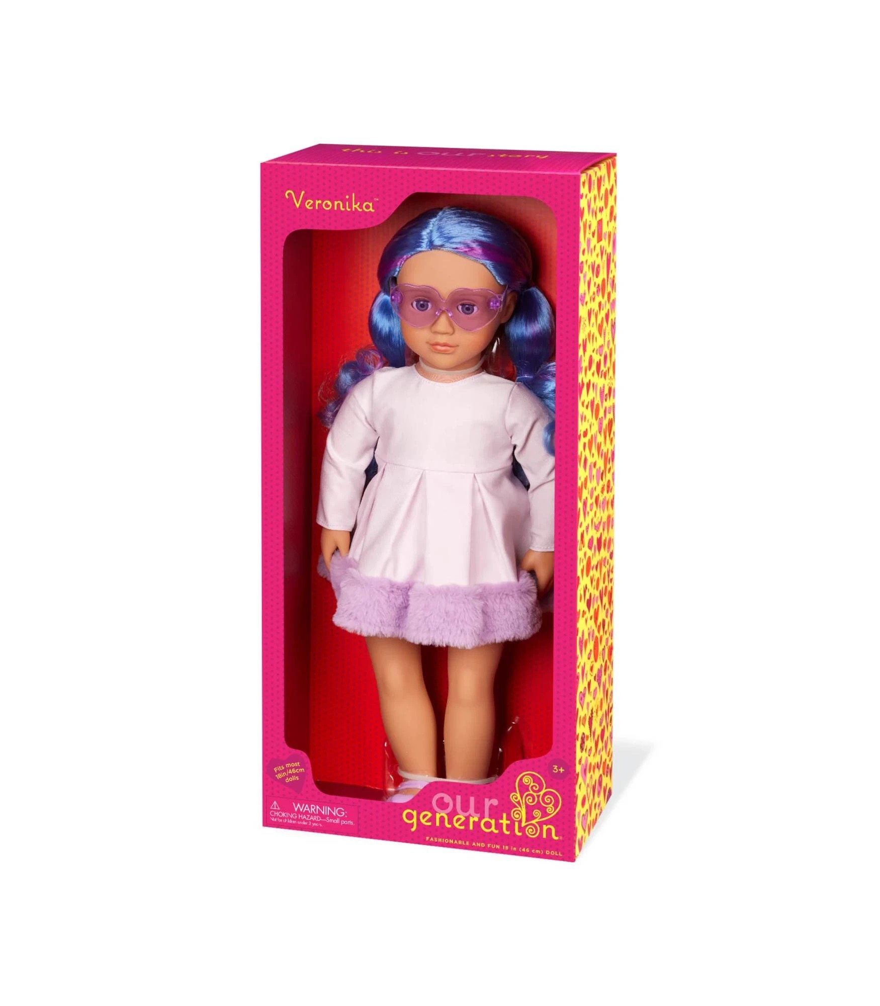 9 Our Generation Veronika 46cm Fashion Doll With Multicoloured Hair, 9 of 9