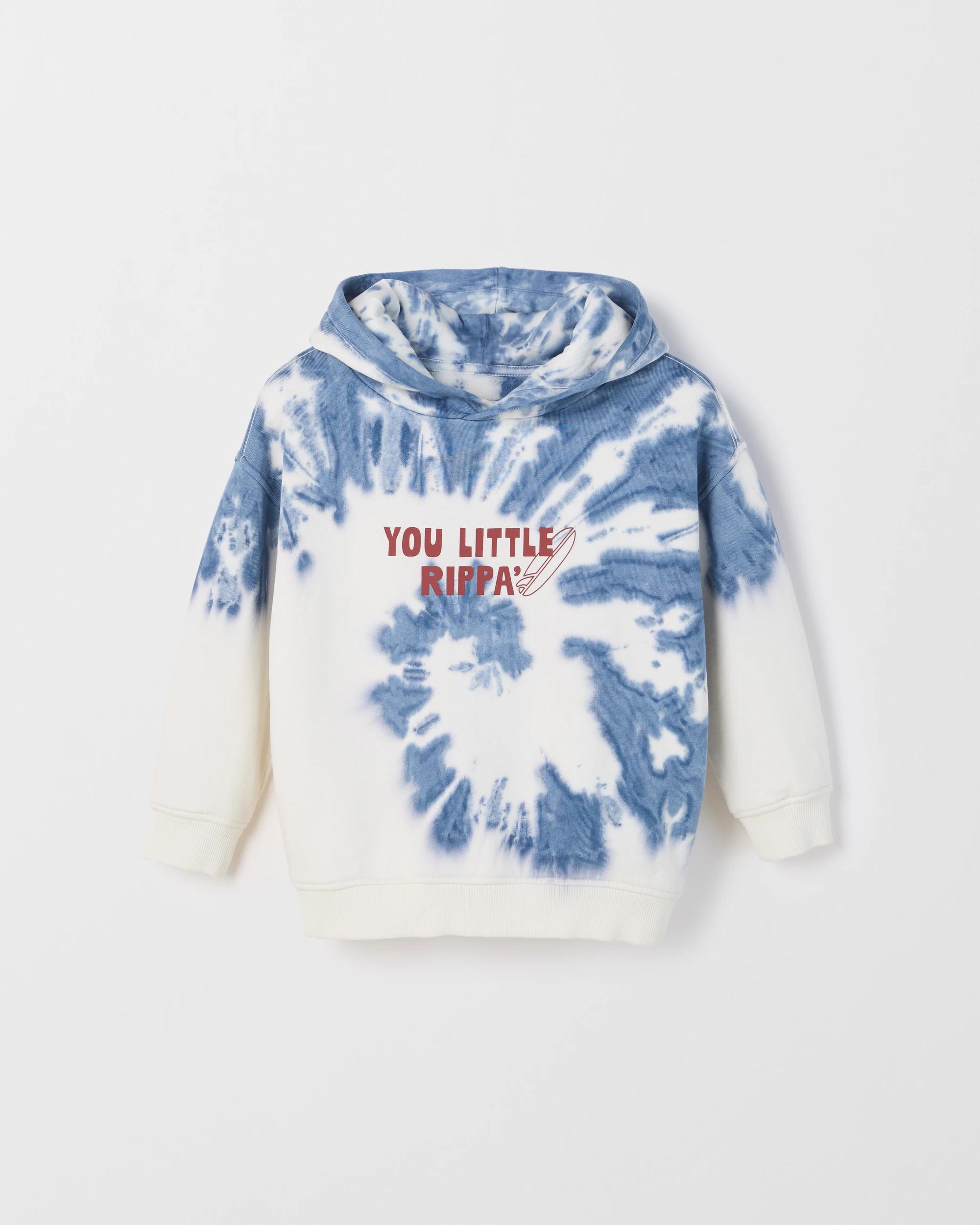 1 Target Kids Australian Cotton Print Hoodie BLUE, 1 of 2