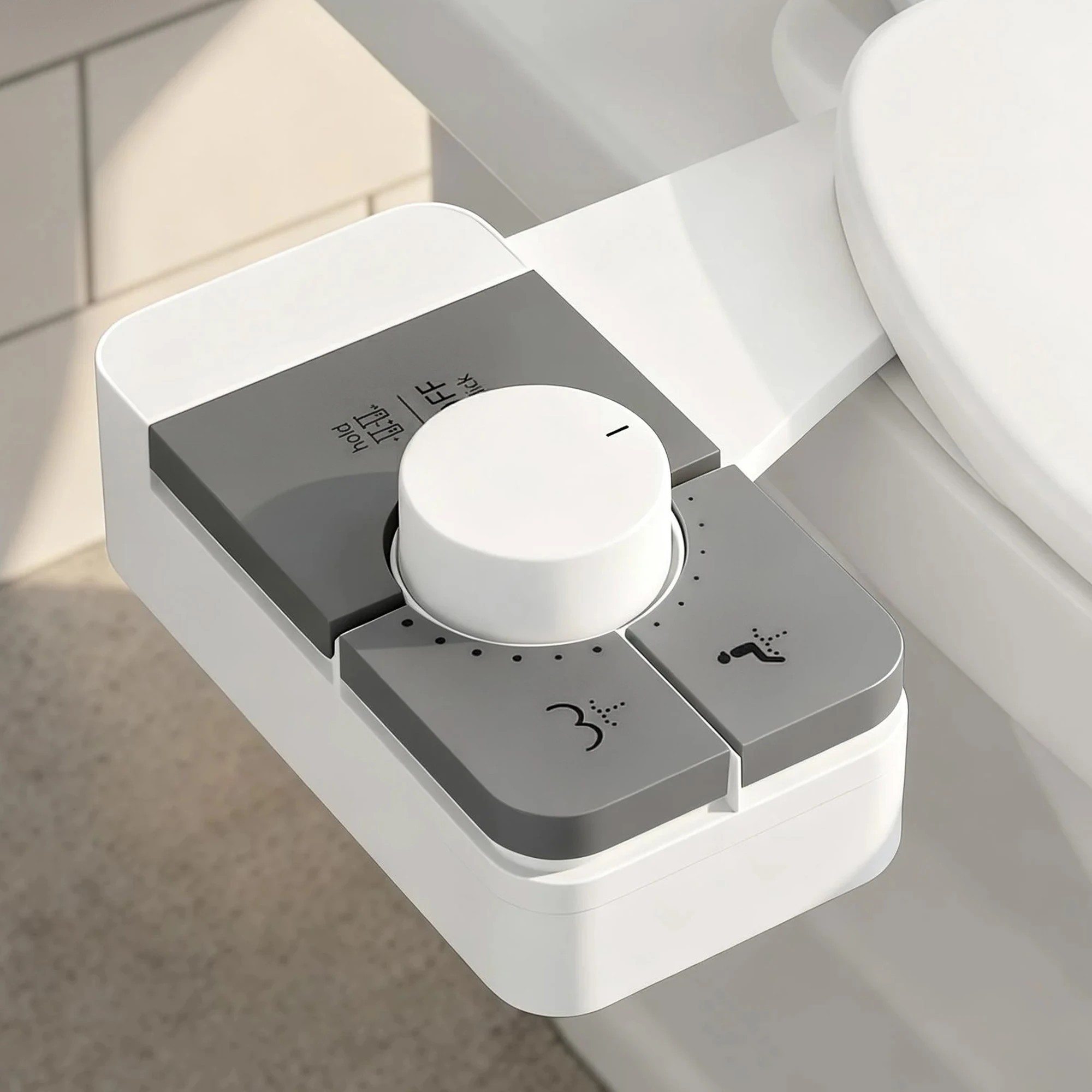 8 Cefito Ultra-Slim Bidet Attachment for Toilet Detachable Cold Water Bidet - White, 8 of 8
